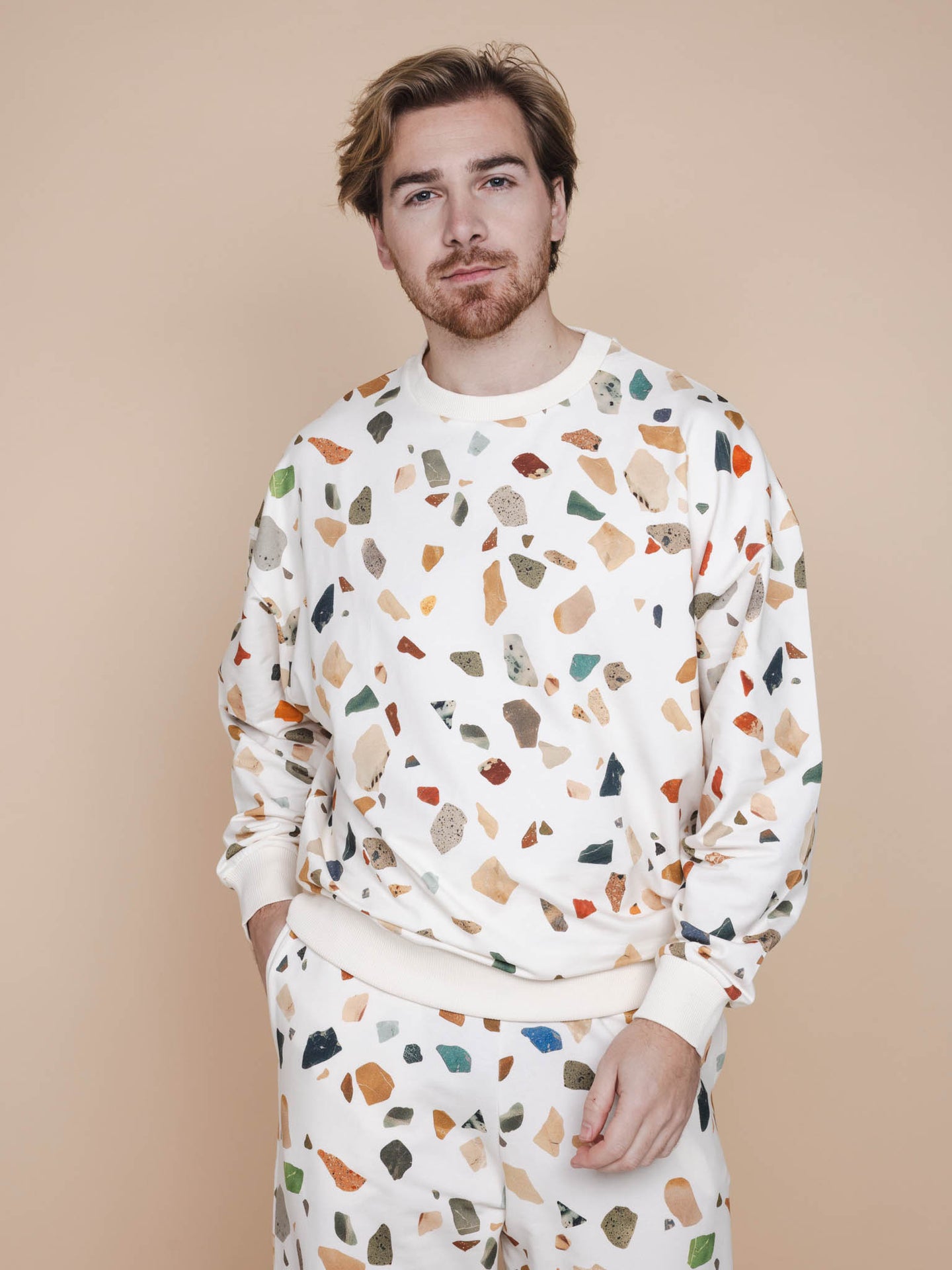 Terrazzo Sweater en Broek set Unisex - SNURK