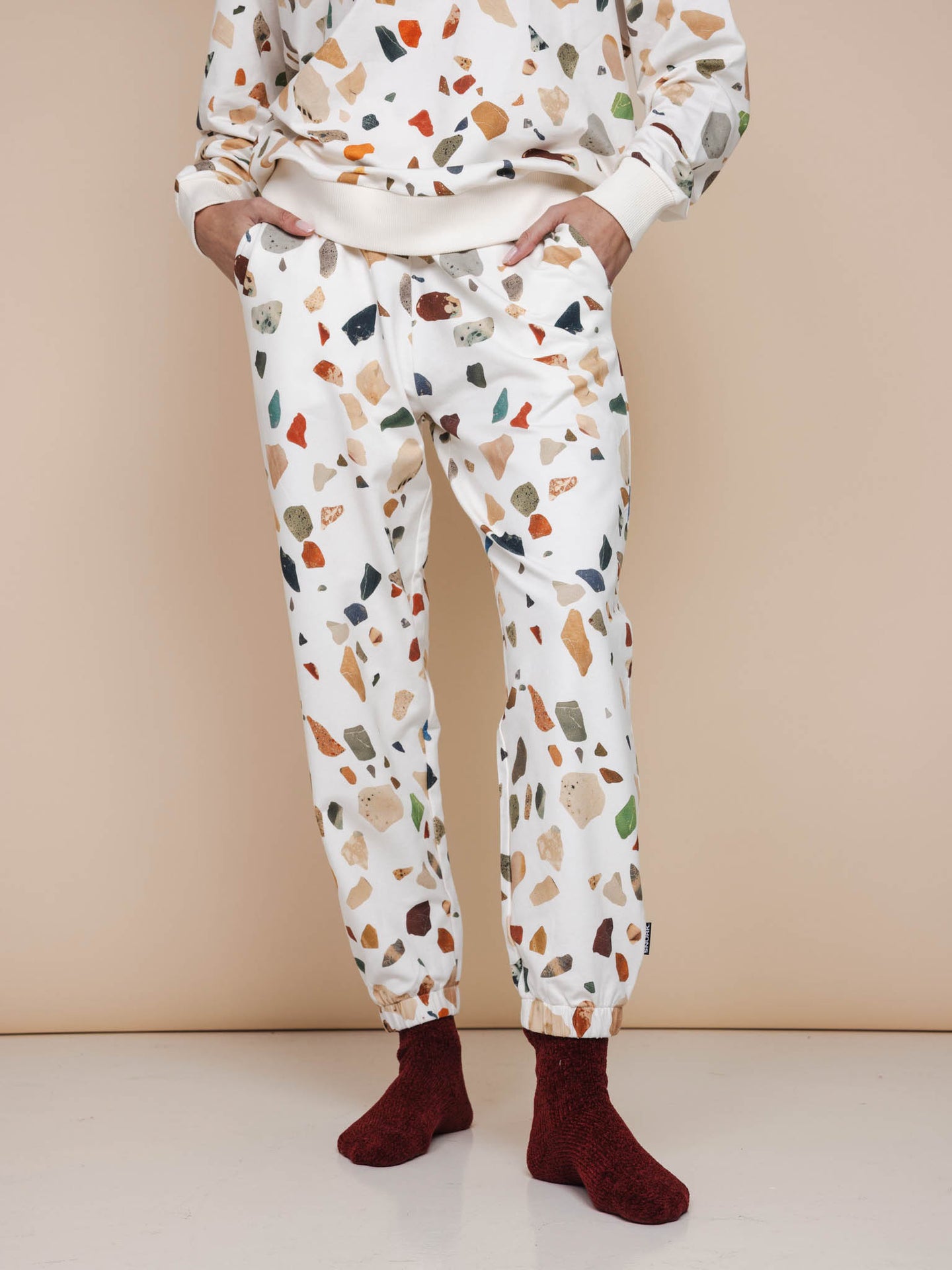 Terrazzo Sweater en Broek set Unisex - SNURK