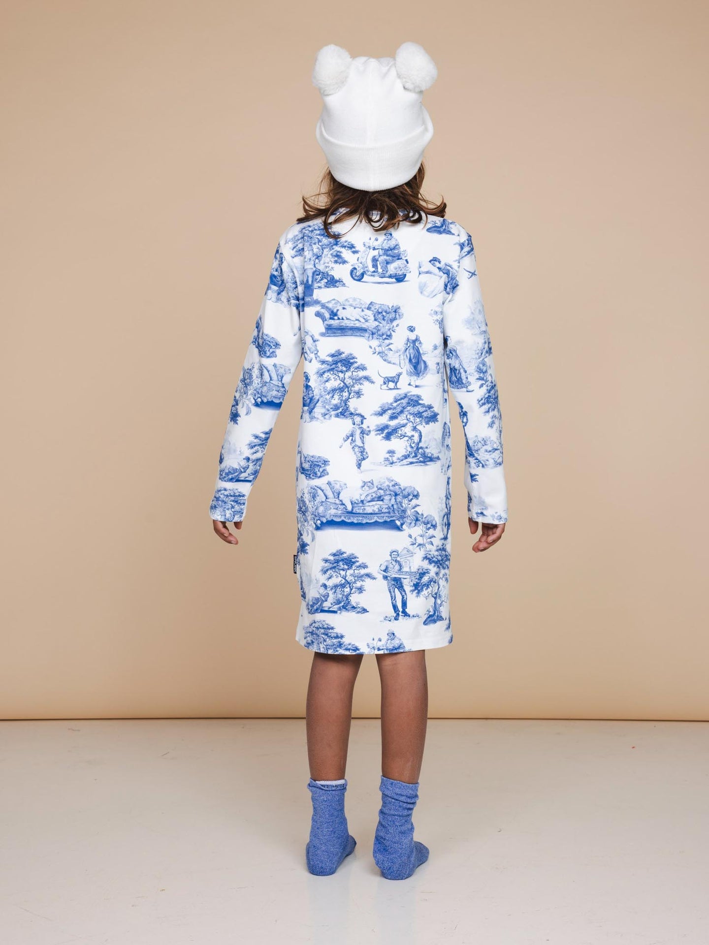 Toile De Modern Joy Long Sleeve Dress Kids