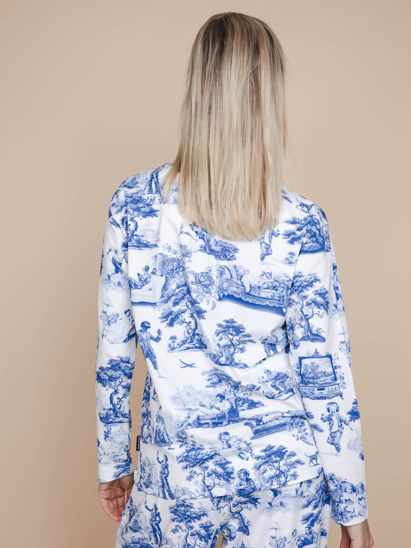 Toile De Modern Joy Long Sleeve T-shirt Dames - SNURK