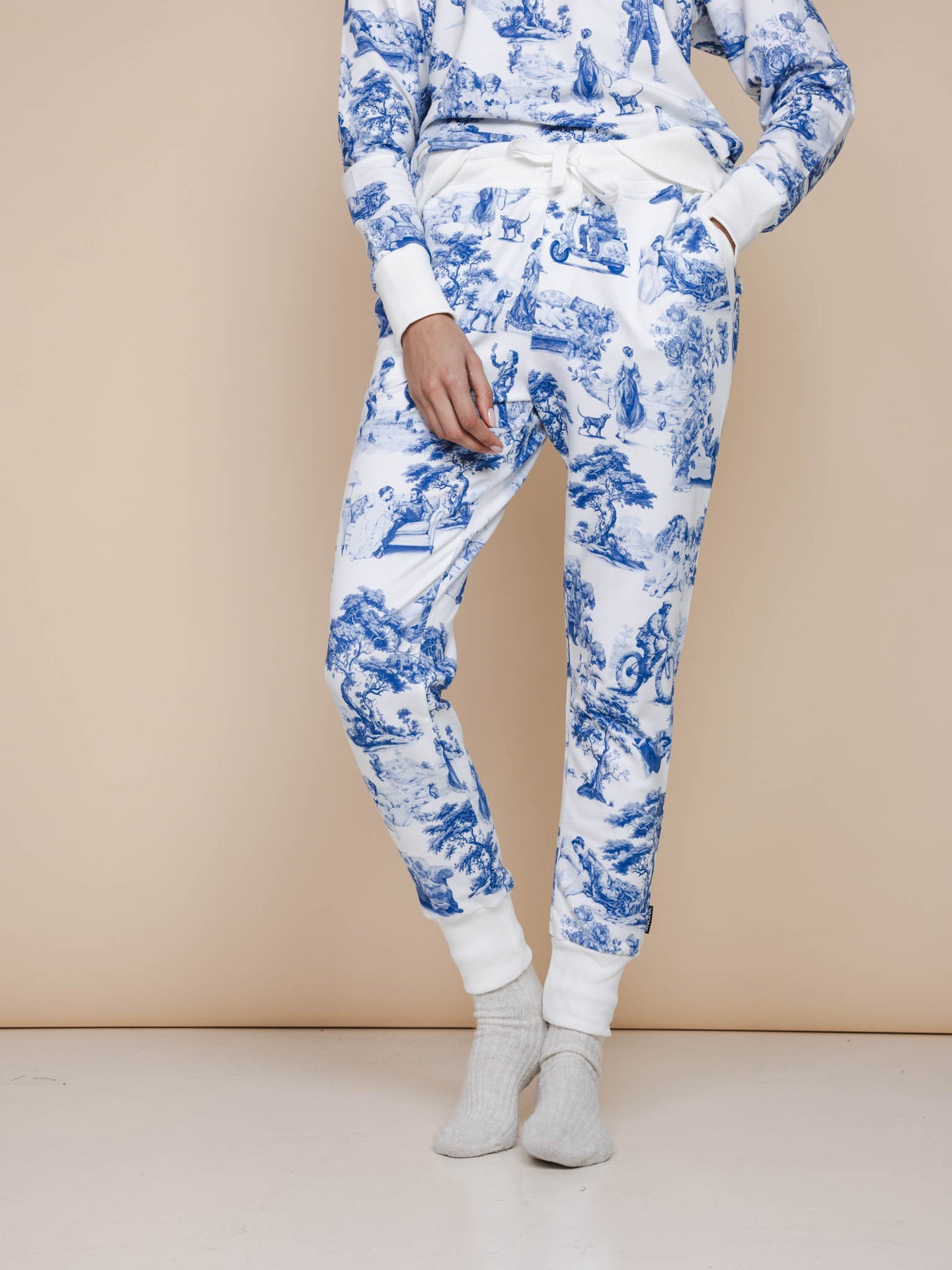 Toile De Modern Joy Sweater en Broek set Dames - SNURK