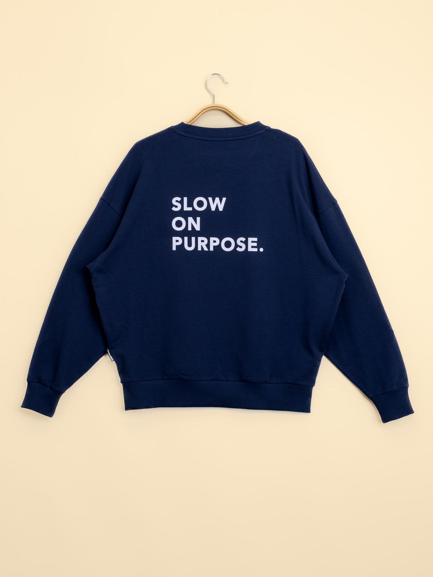 Slow Navy Sweater Unisex - SNURK