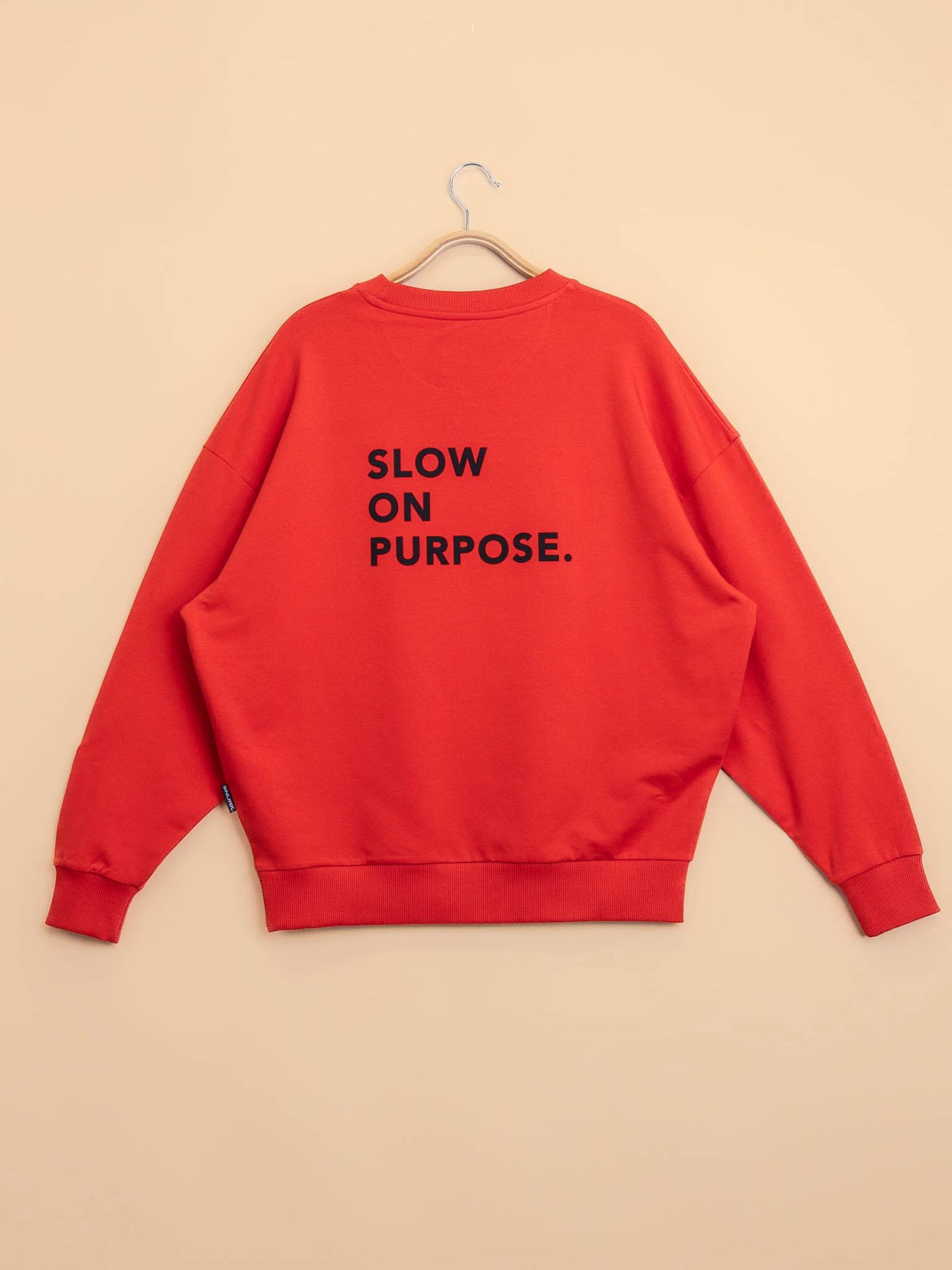 Slow Red Sweater Unisex - SNURK