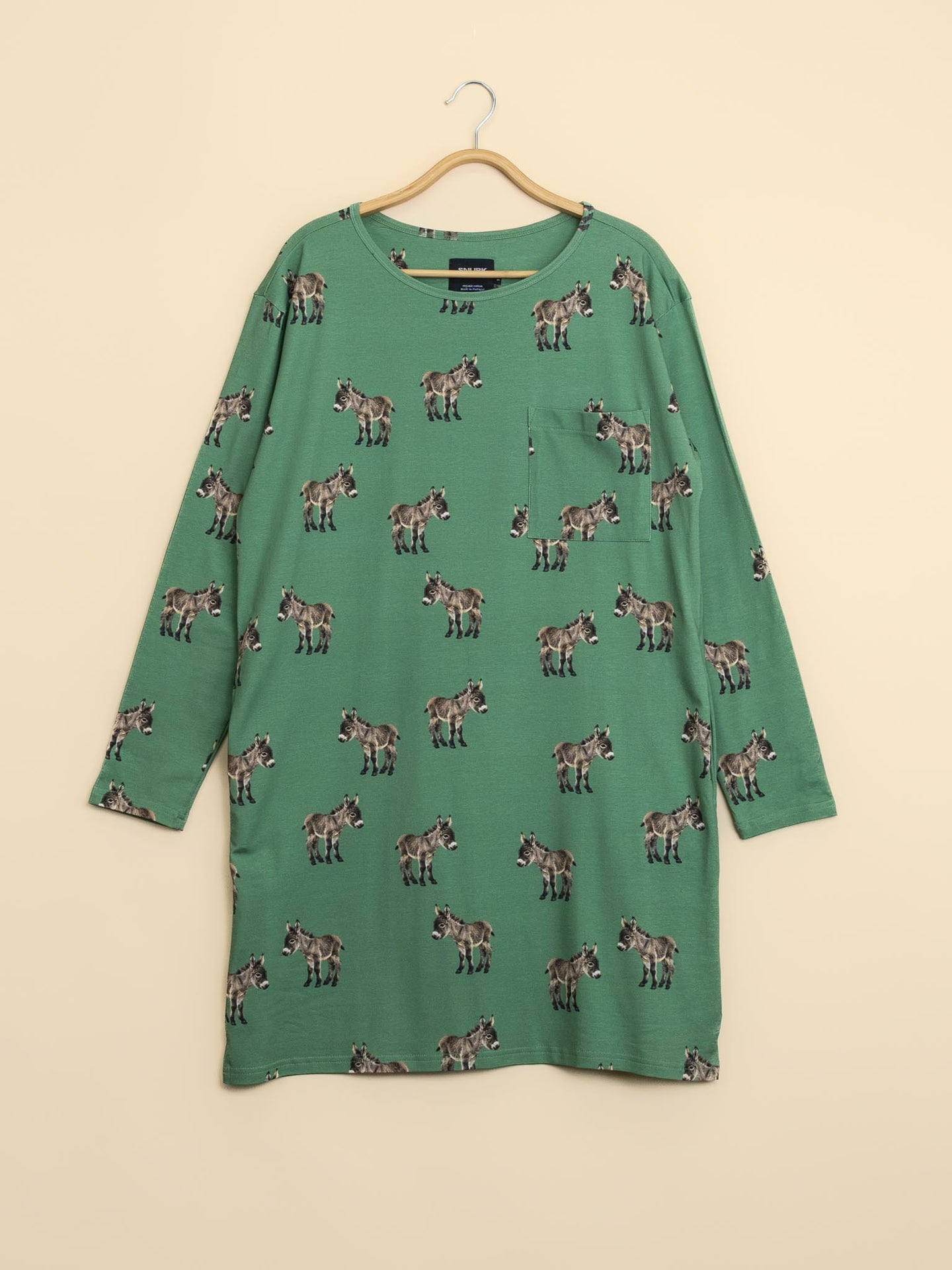 Donkeys Long Sleeve Dress Dames - SNURK