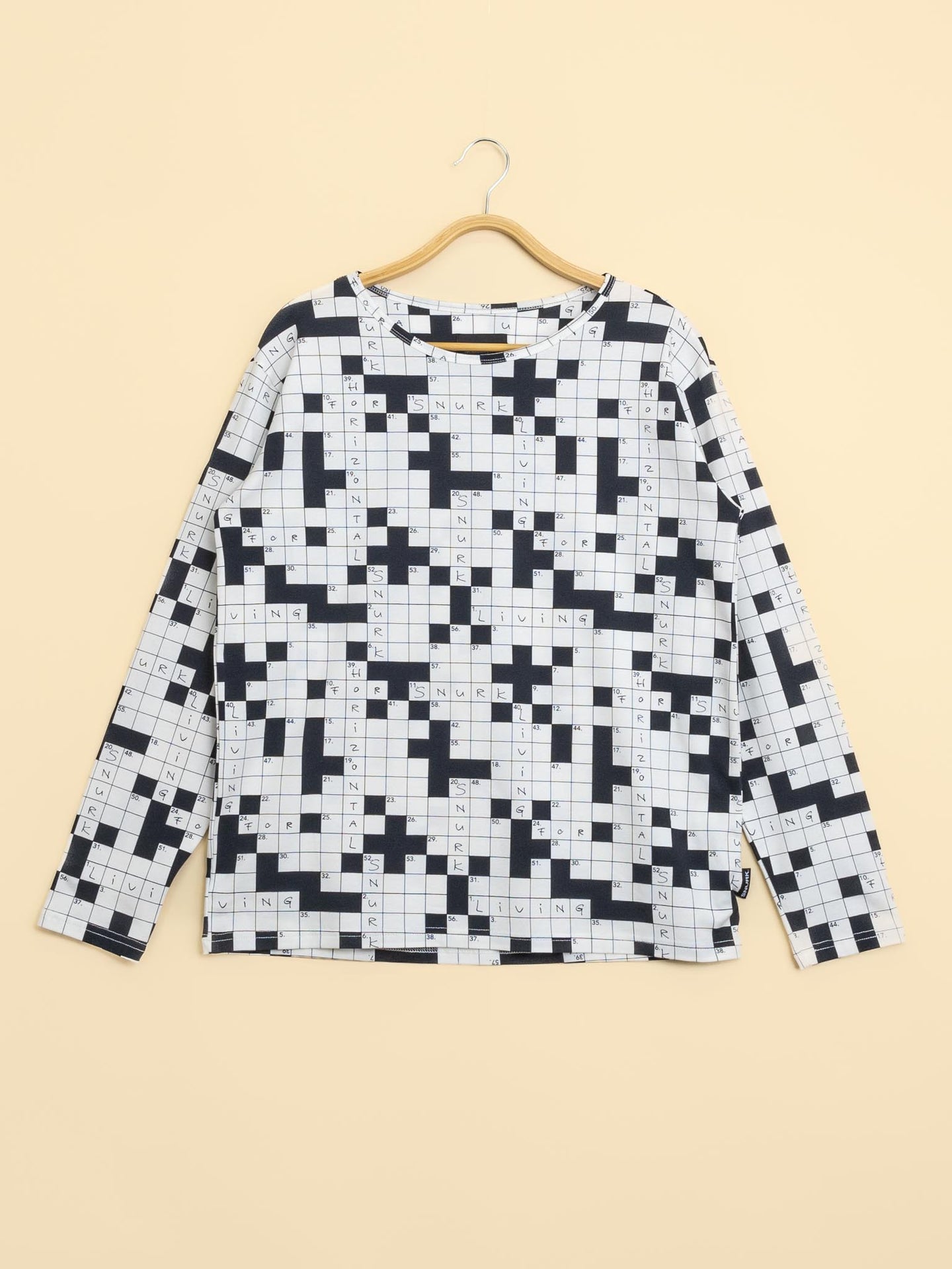 Crossword Long Sleeve T-shirt Dames - SNURK