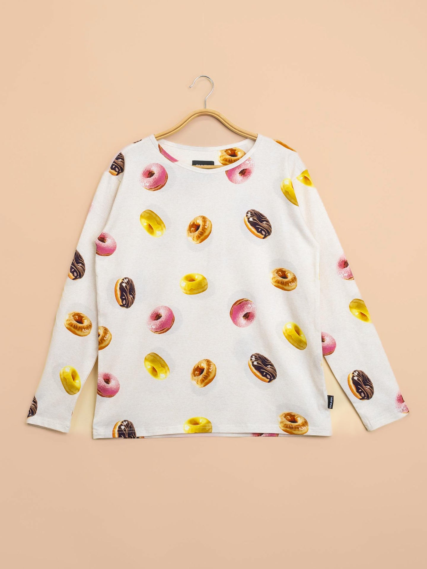 Donuts Long Sleeve T-shirt Dames - SNURK