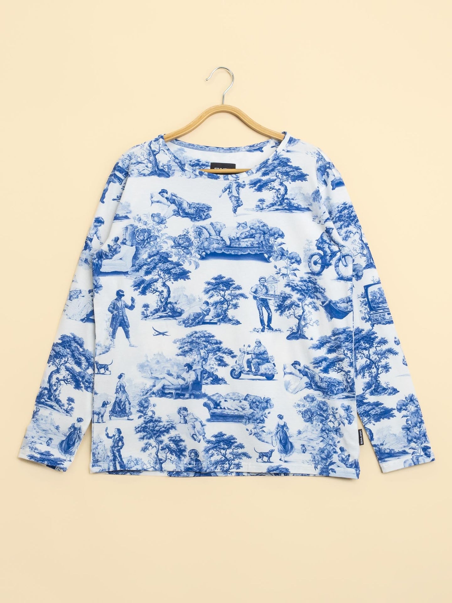 Toile De Modern Joy Long Sleeve T-shirt Dames - SNURK