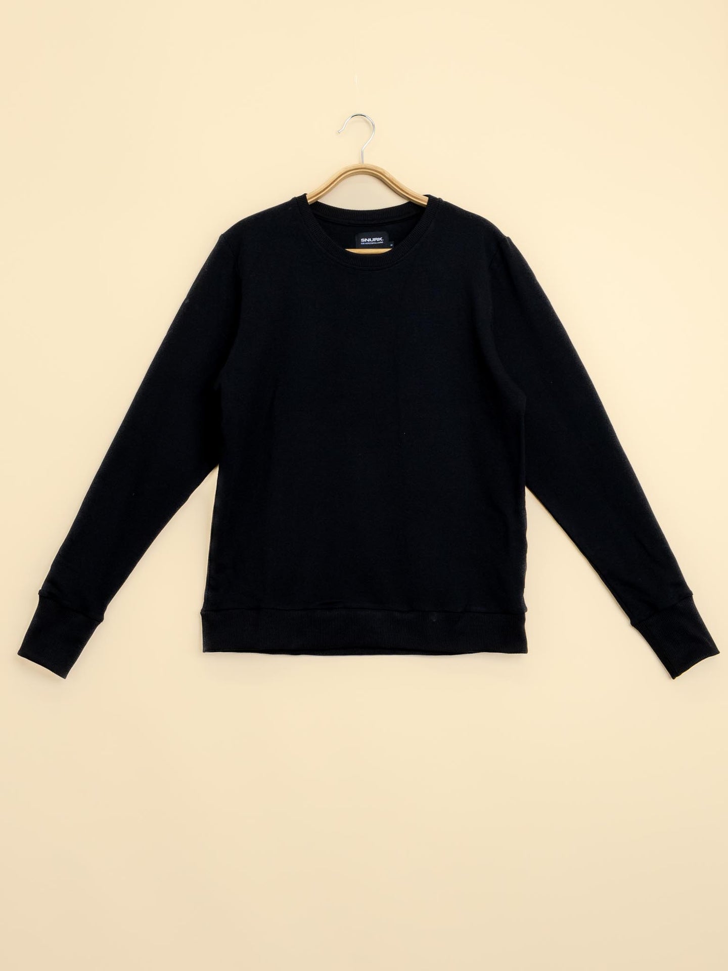 Slow Black Sweater Dames - SNURK