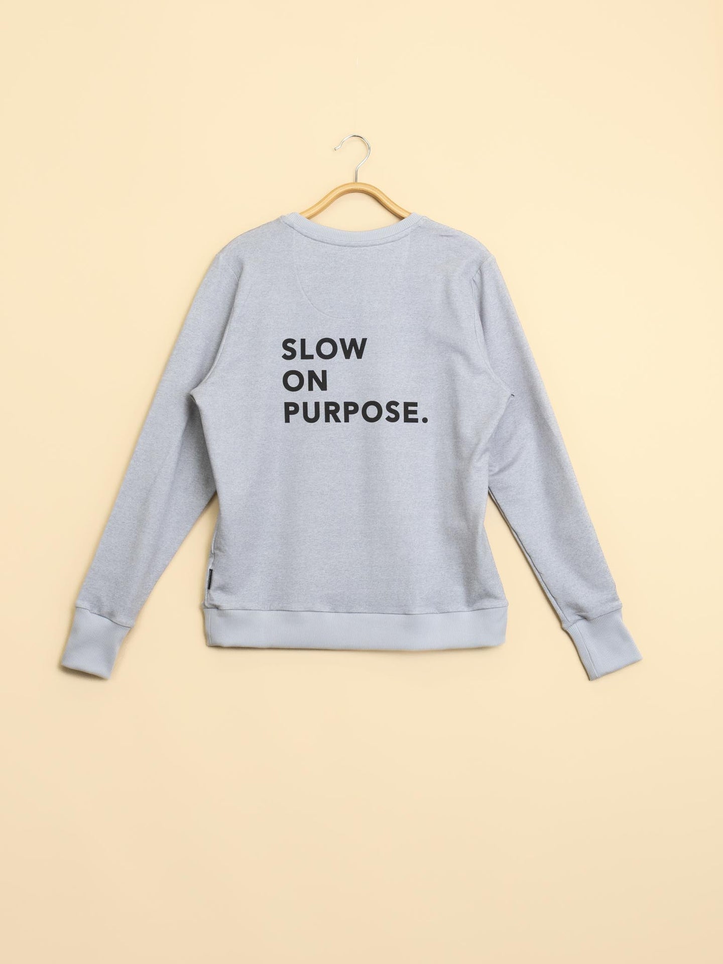 Slow Grey Sweater Dames - SNURK