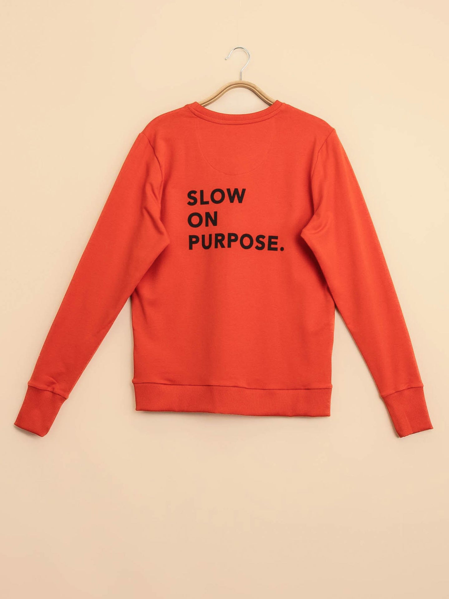 Slow Red Sweater Dames - SNURK