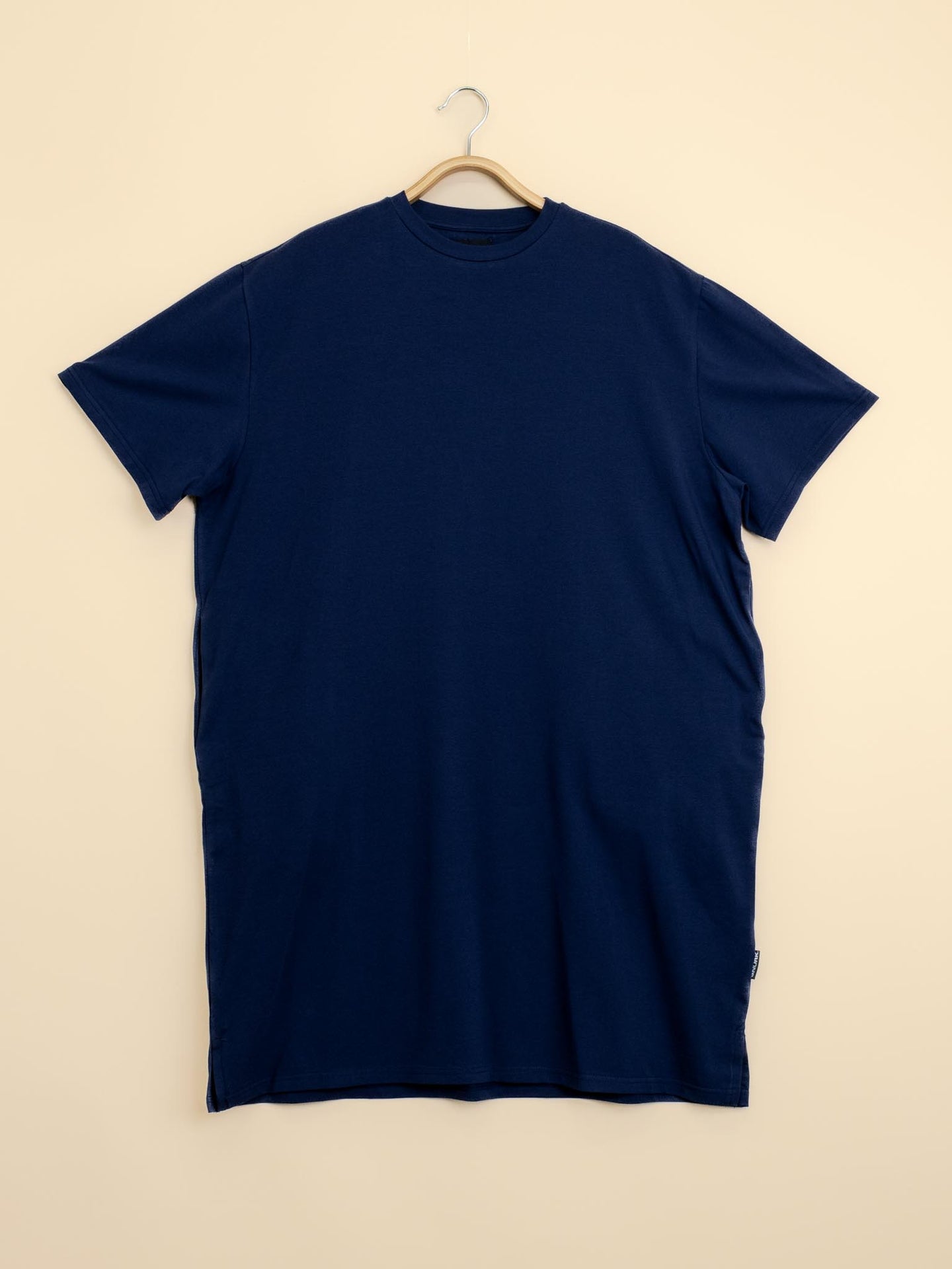 Slow Navy Relaxed Tee Dress Damen