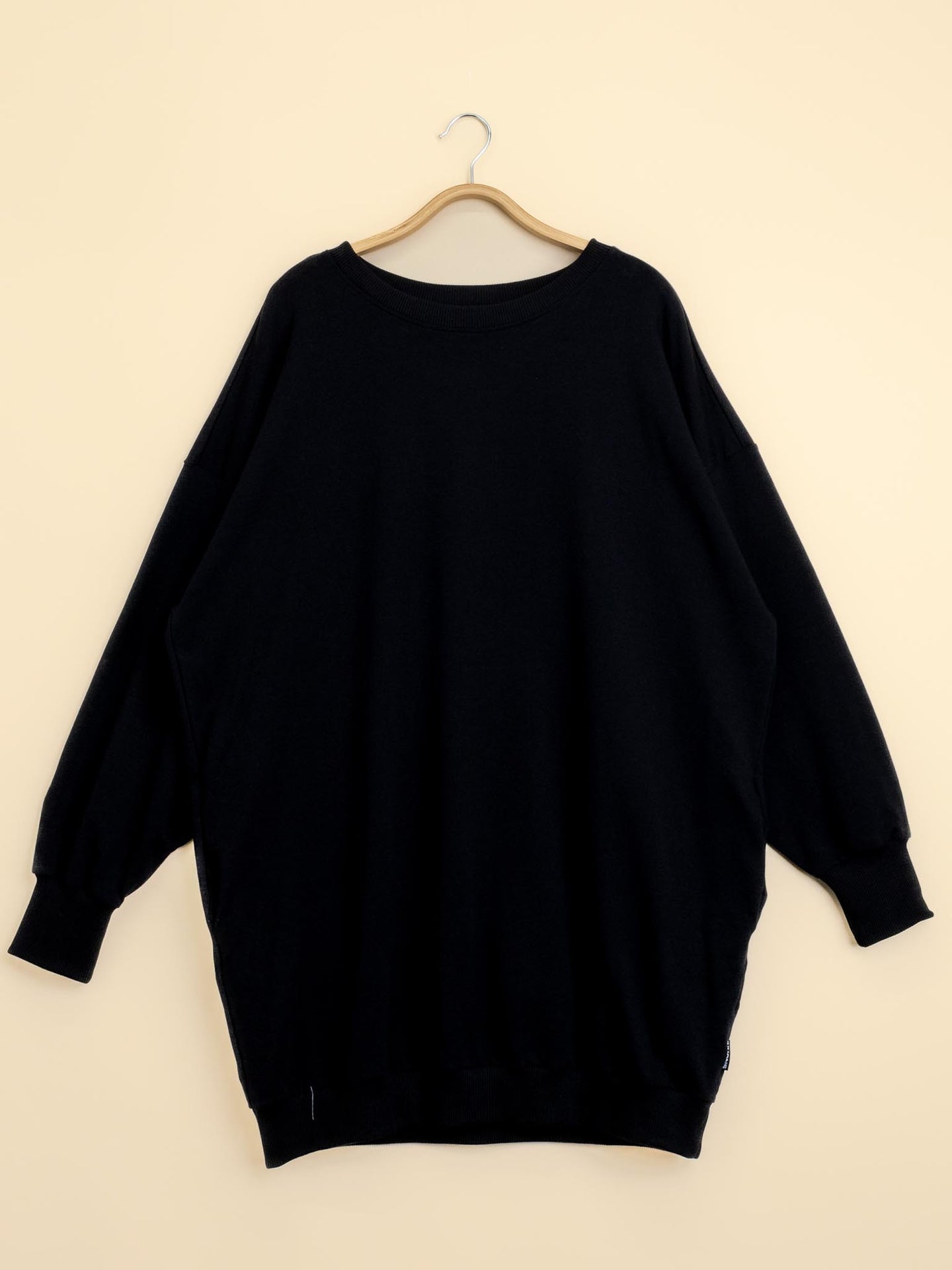 Slow Black Sweater Dress Dames - SNURK