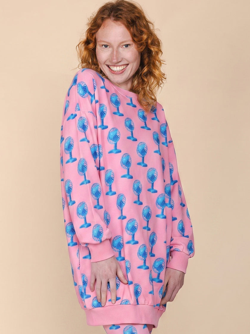 Fan-tastic Sweater Dress Dames