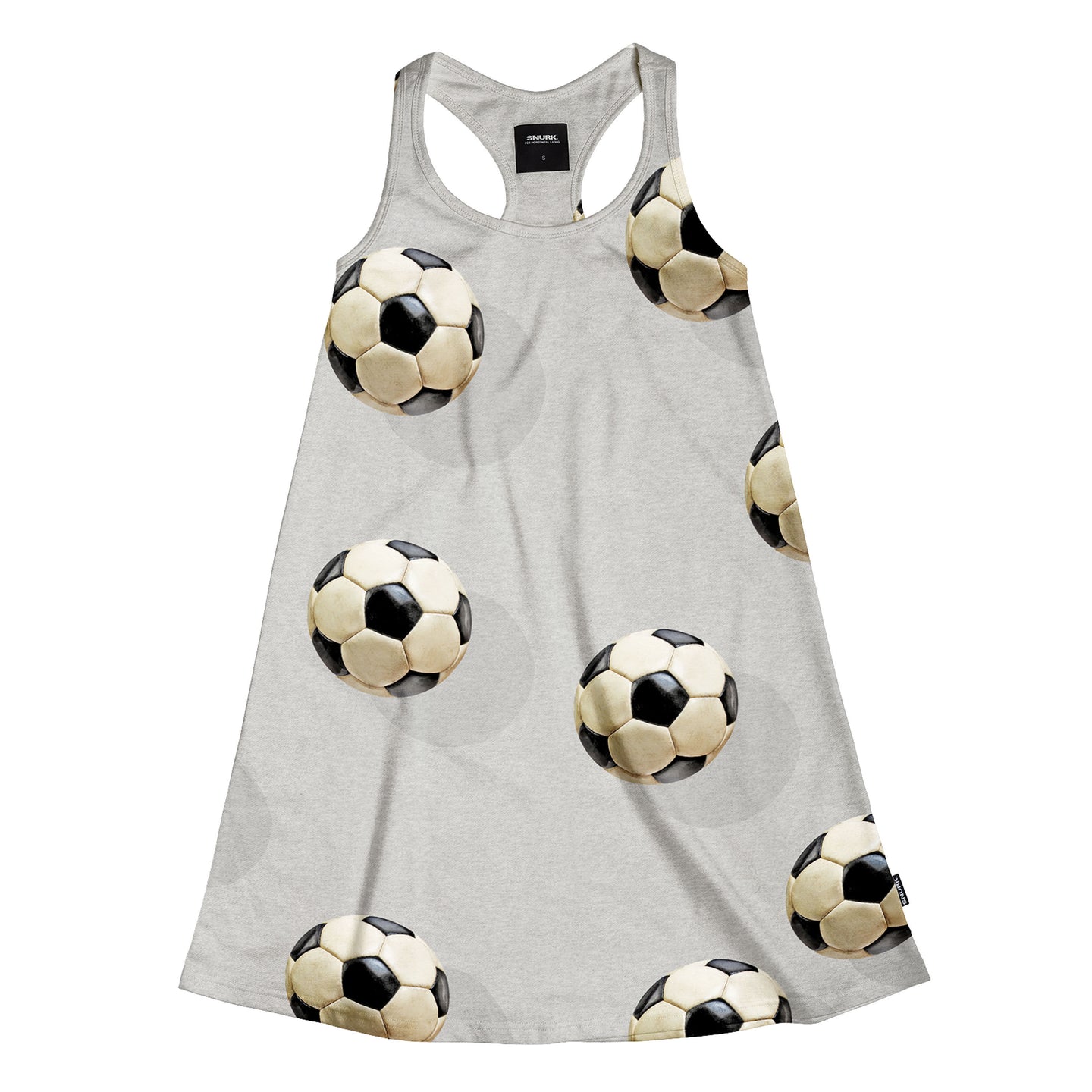 Fussball Grey Tank Dress Kids