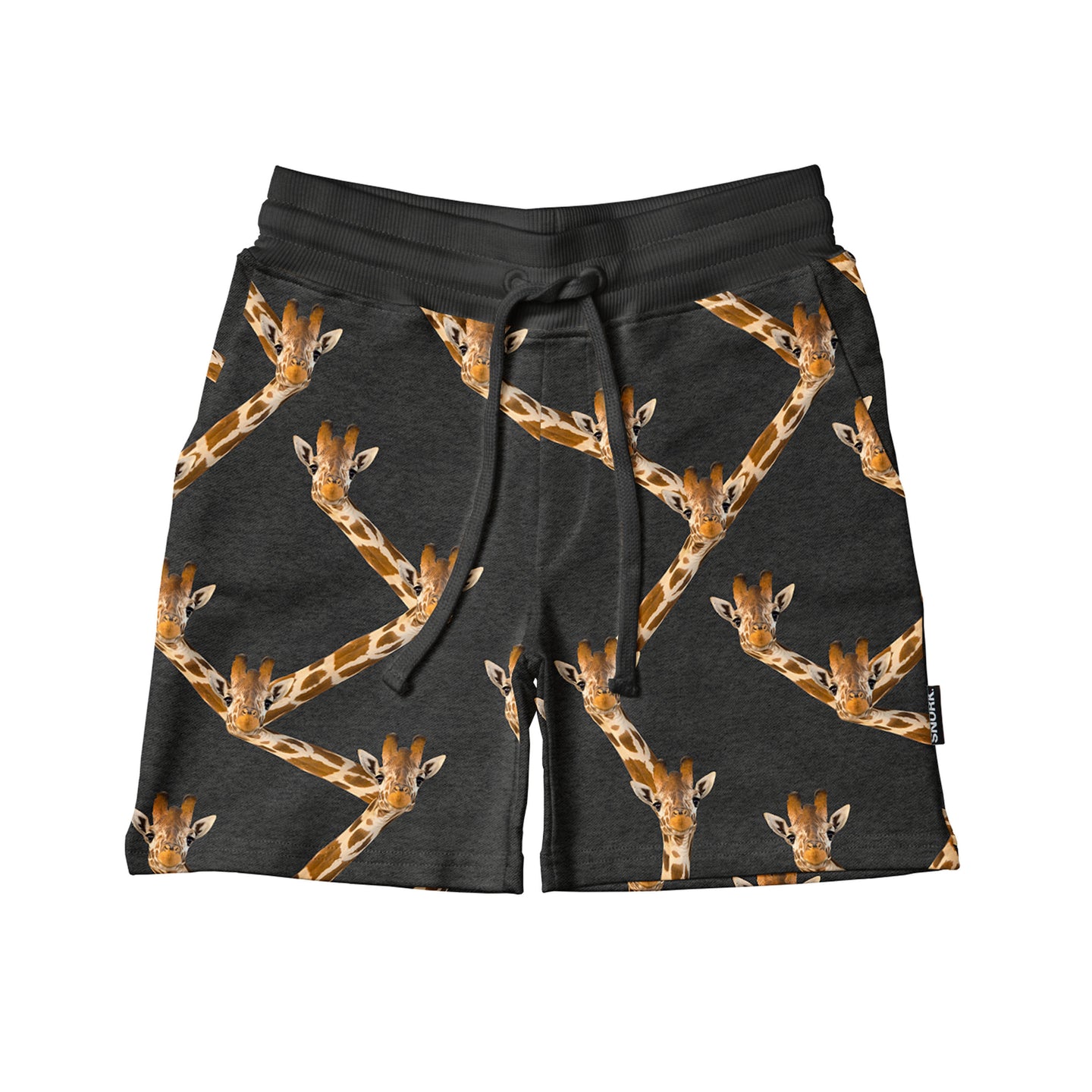 Giraffe Black Shorts Kids