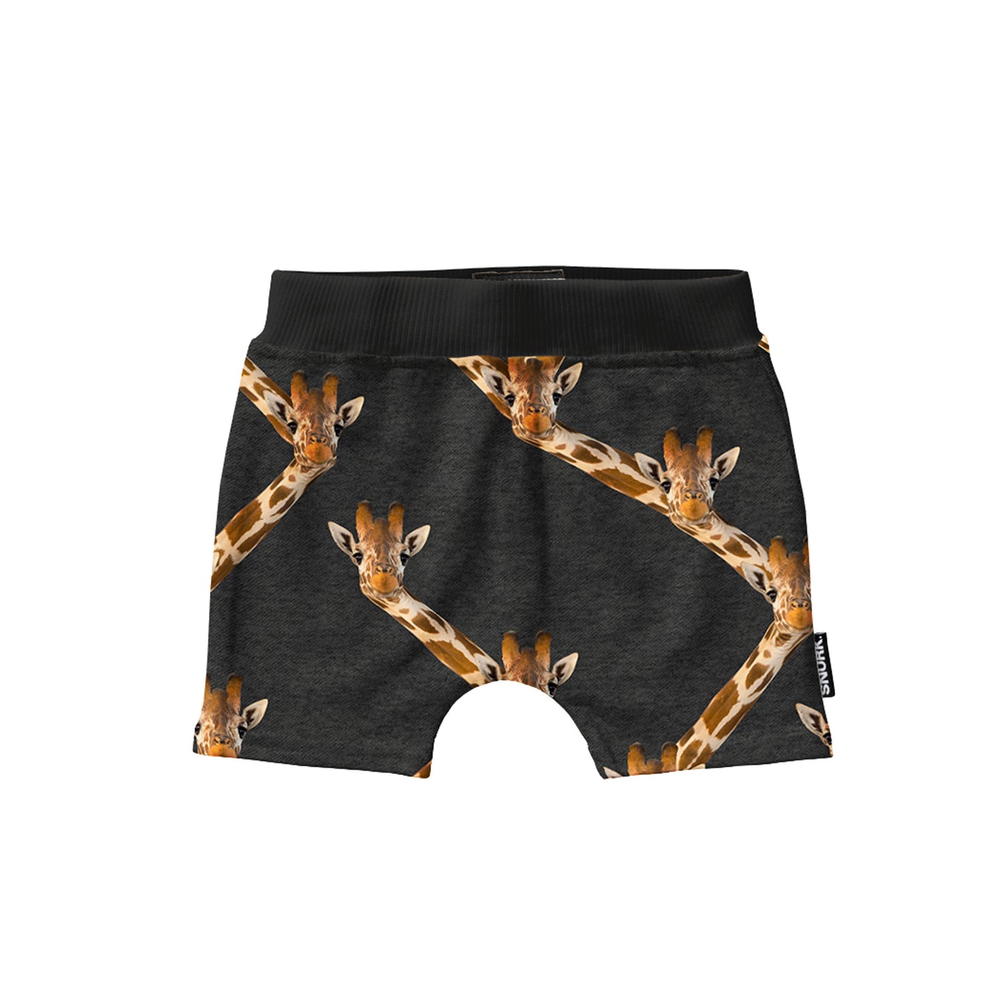 Giraffe Black Shorts Baby