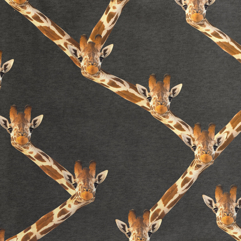 Giraffe Black Tank Dress Kids