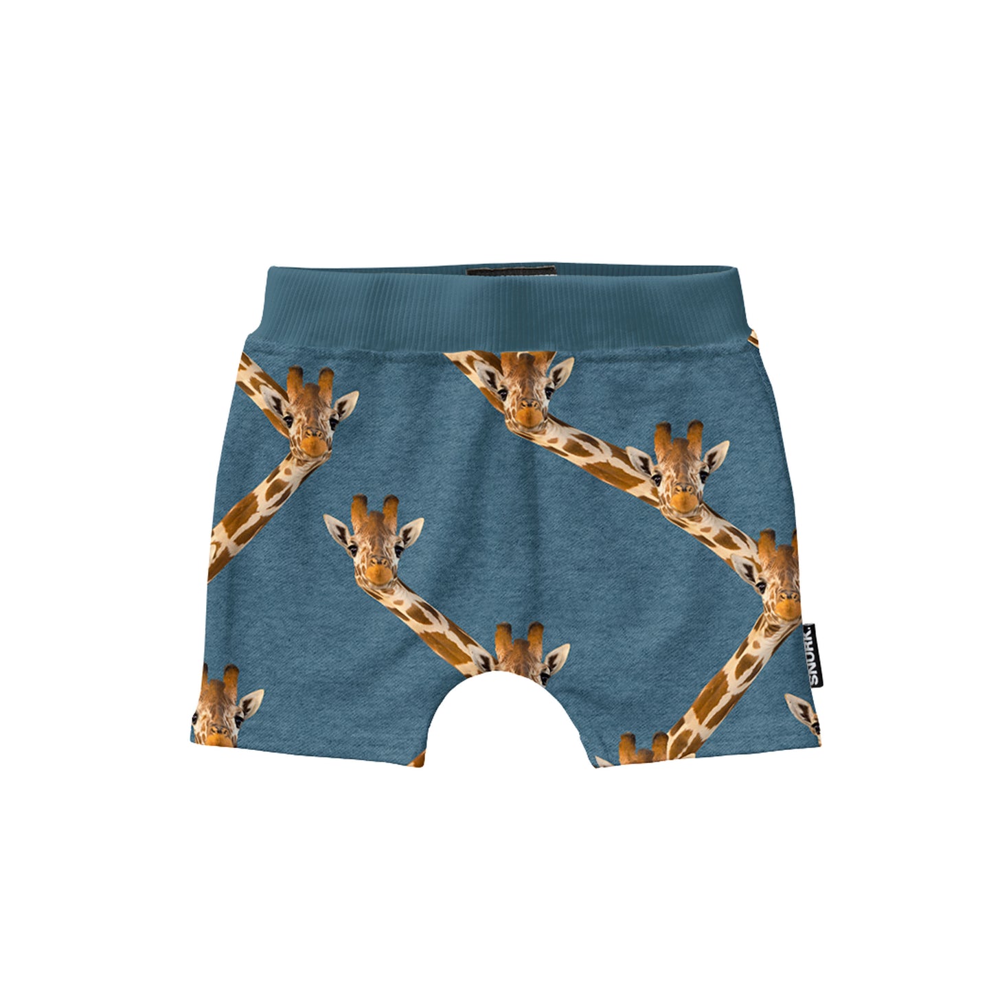 Giraffe Blue Shorts Baby