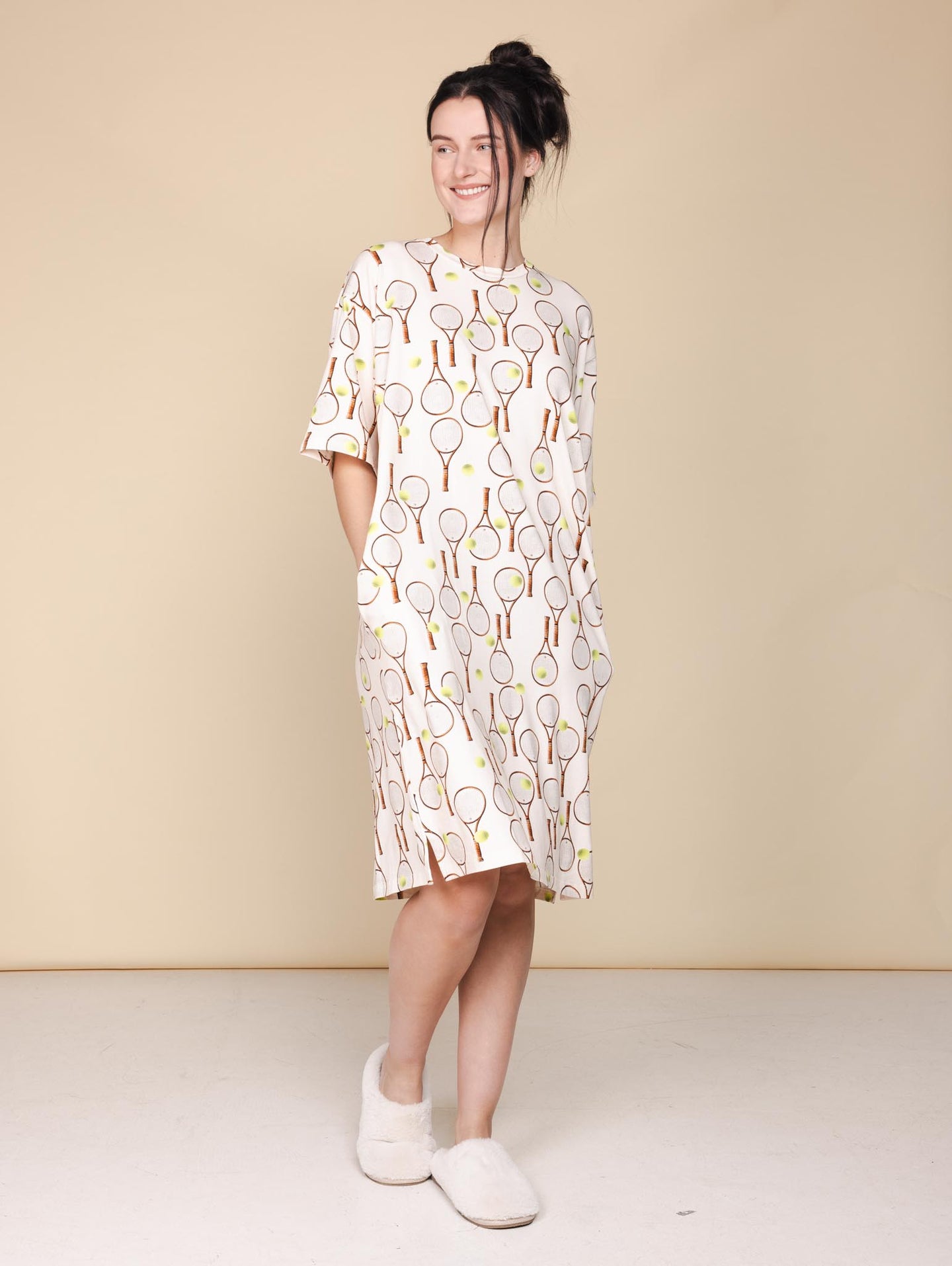 Grand Slam Relaxed Tee Dress Women