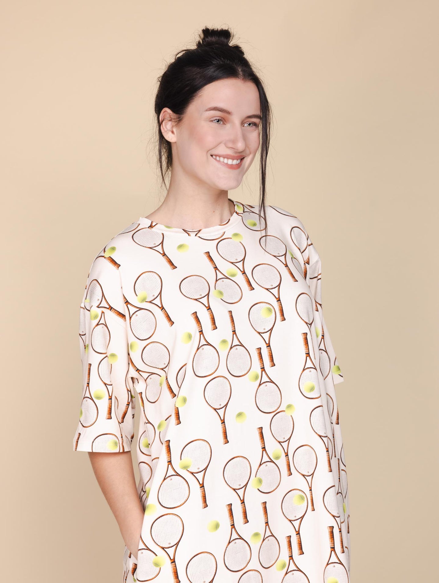 Grand Slam Relaxed Tee Dress Women