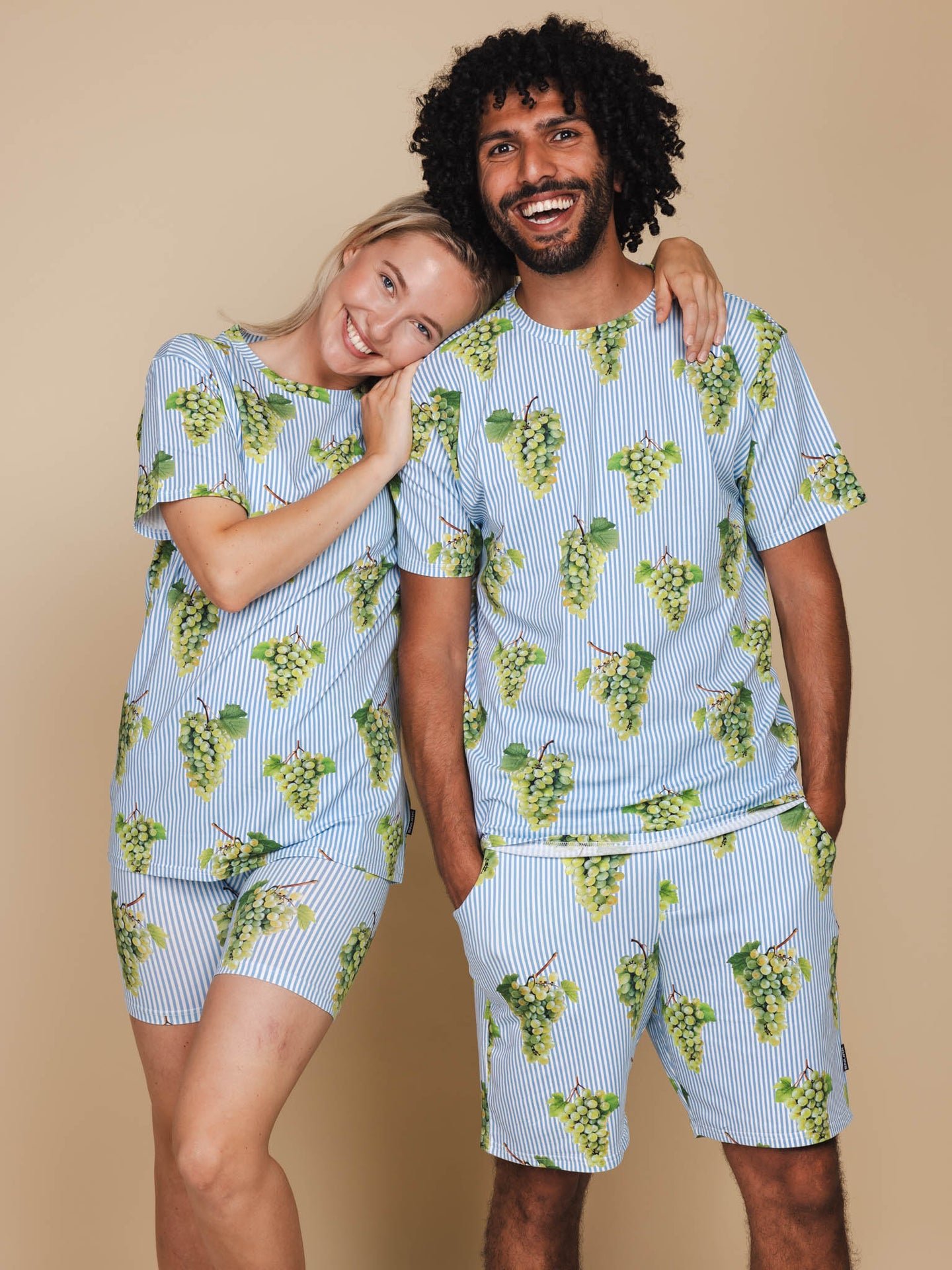 Grapes T-shirt en Shorts set Heren - SNURK