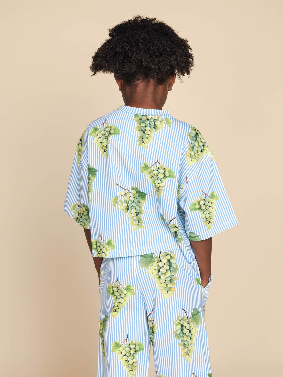 Grapes Cropped T-Shirt Kids