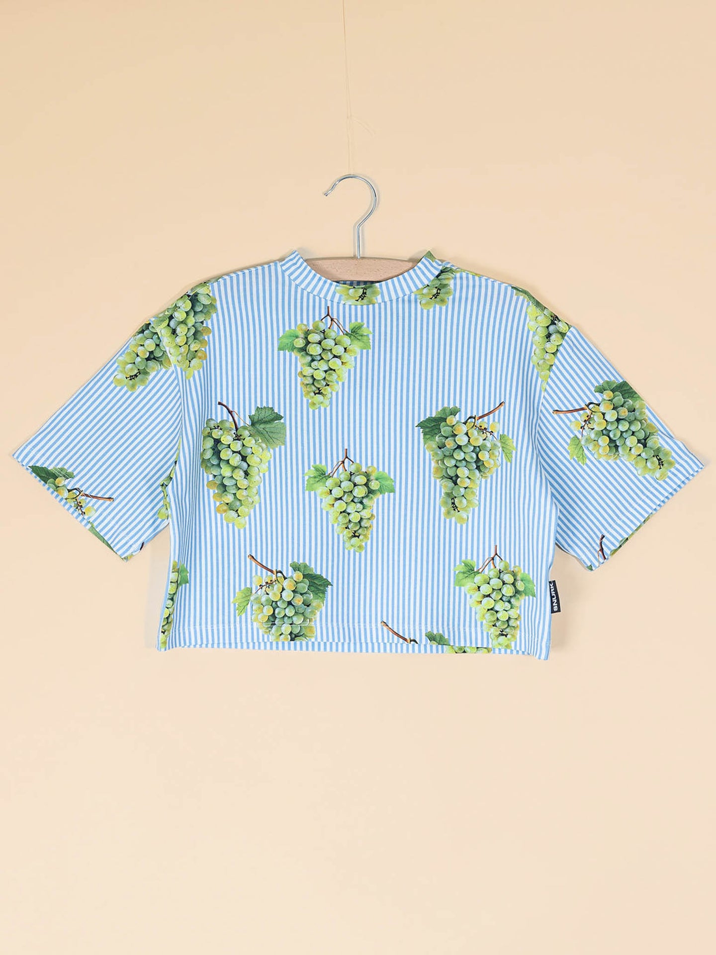 Grapes Cropped T-Shirt Kids - SNURK