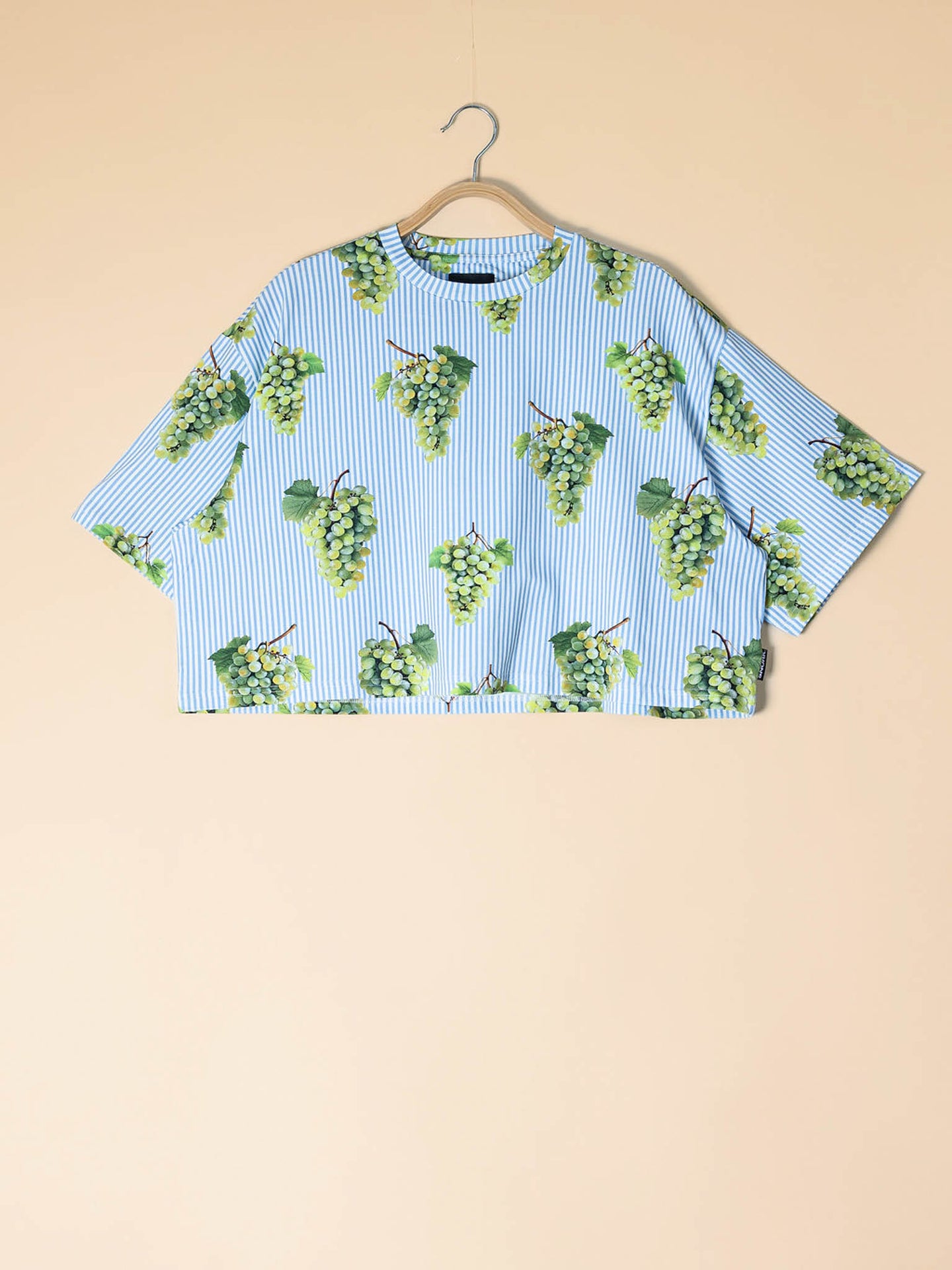 Grapes Cropped T-Shirt Dames - SNURK