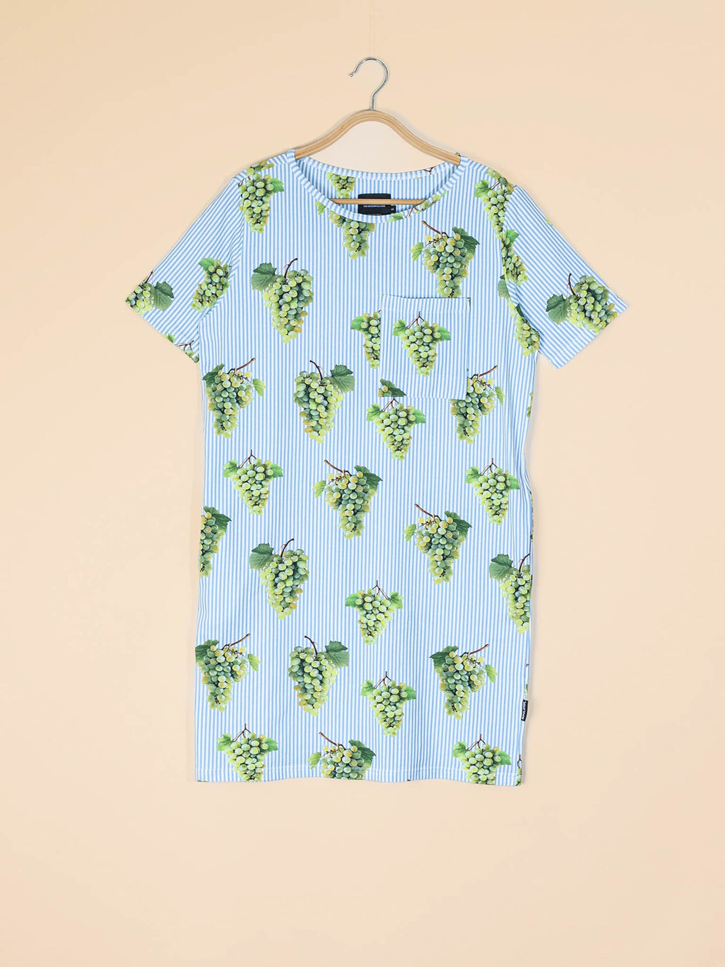 Grapes T-shirt Dress Dames - SNURK