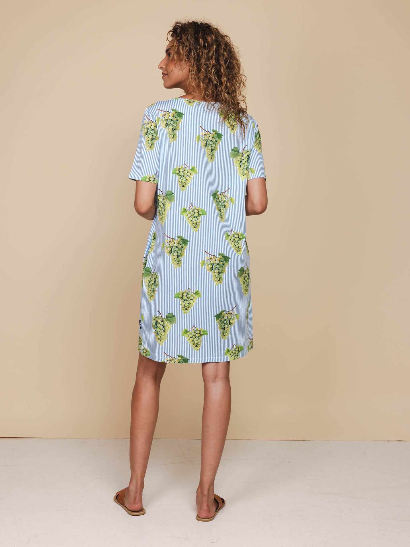 Grapes T-shirt Dress Dames - SNURK