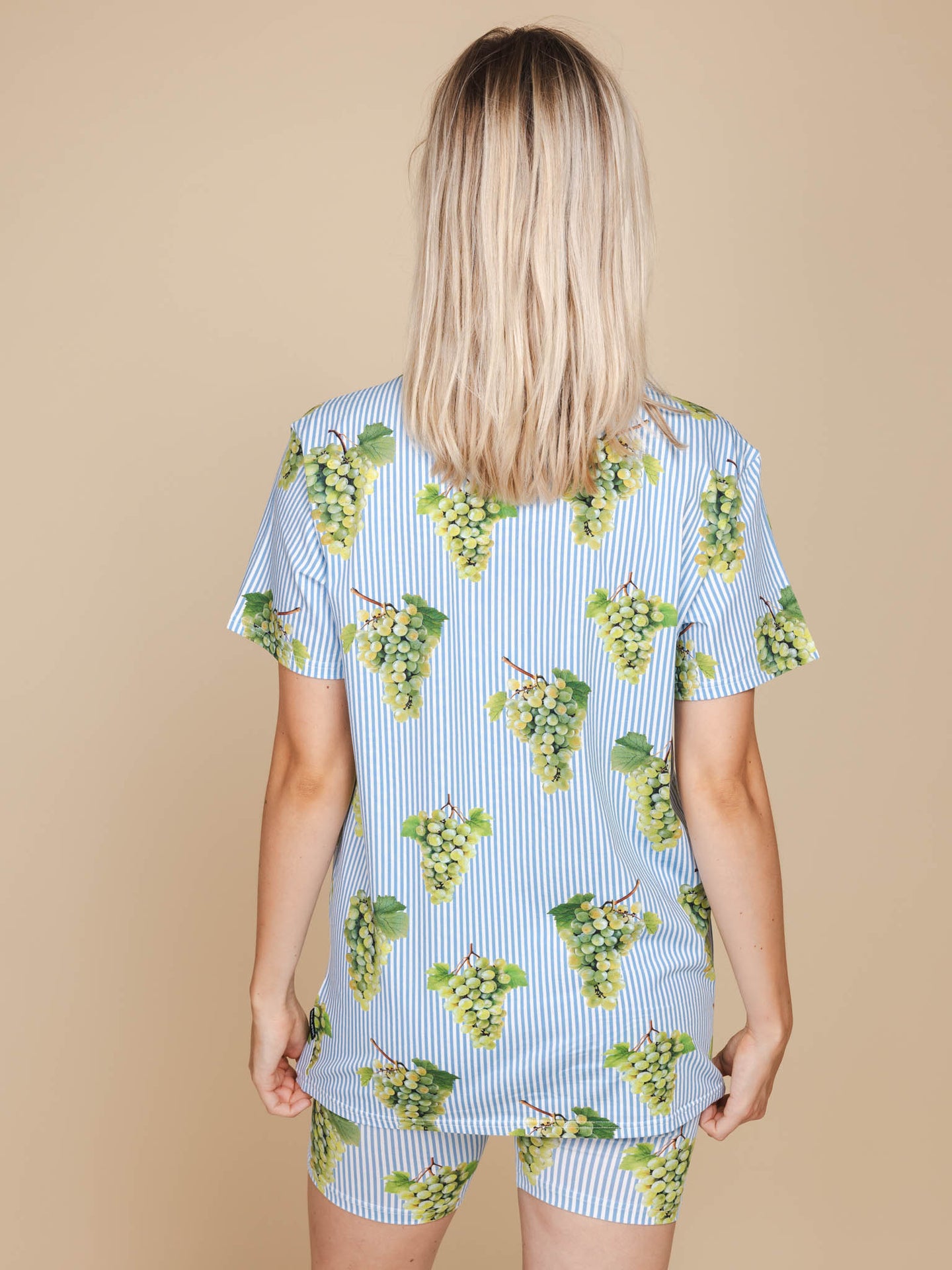 Grapes T-shirt en Bikershorts set Dames - SNURK