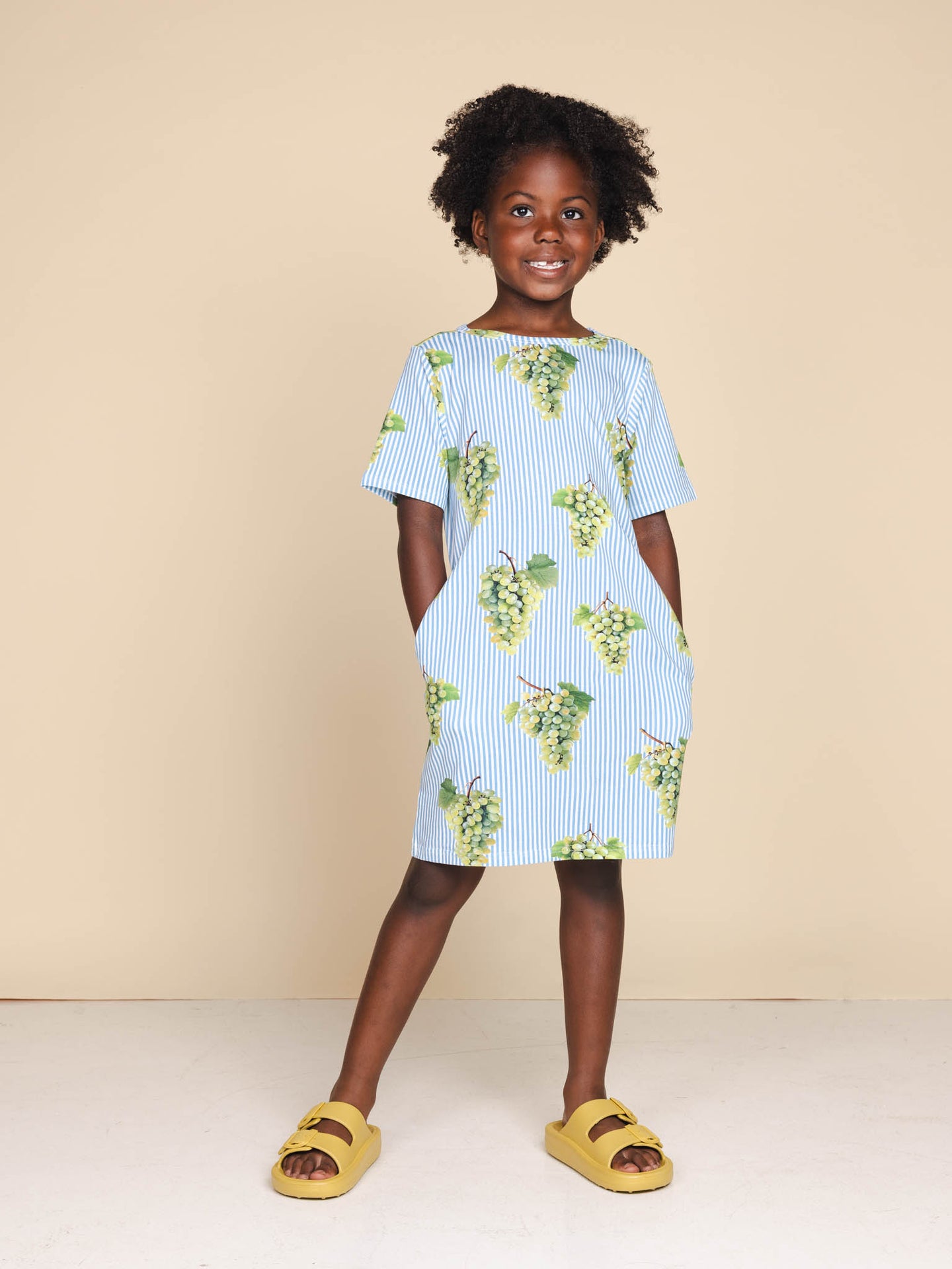Grapes T-shirt Dress Kids - SNURK