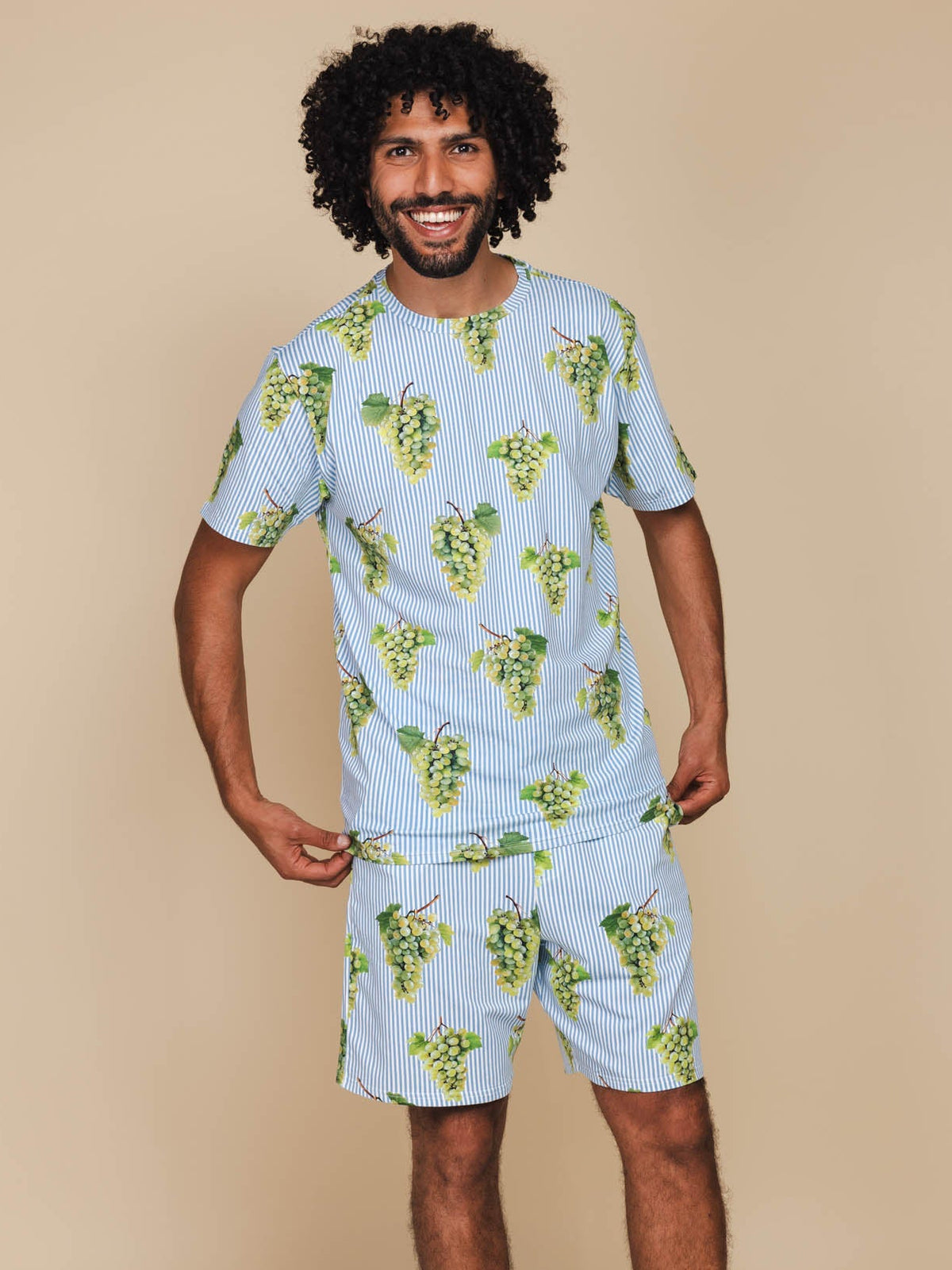 Grapes T-shirt en Shorts set Heren - SNURK