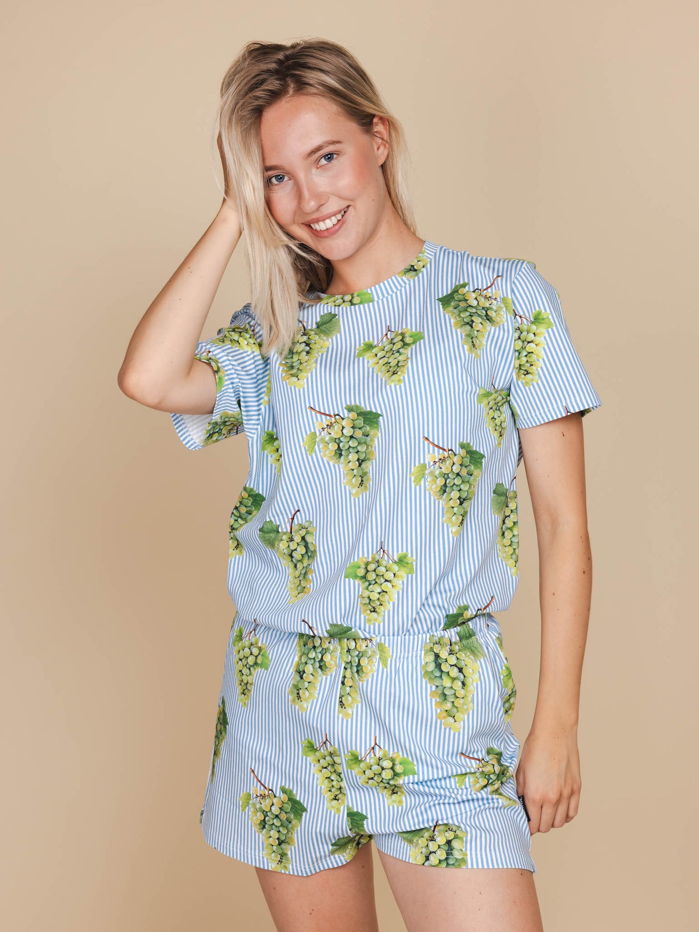 Grapes T-shirt en Shorts set Dames - SNURK