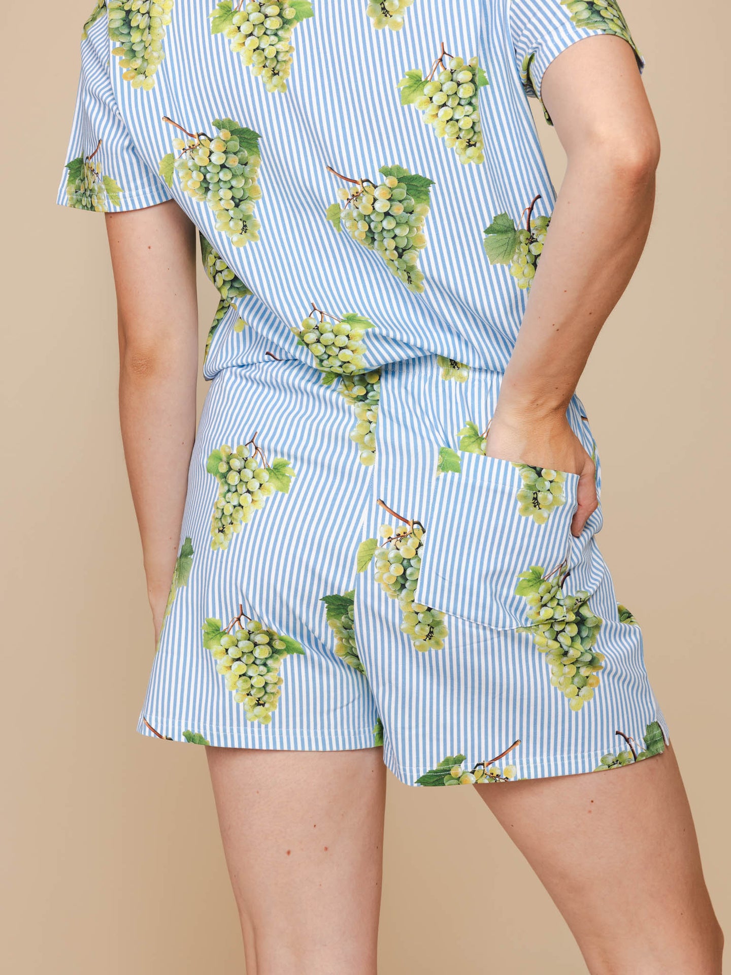 Grapes T-shirt en Shorts set Dames - SNURK