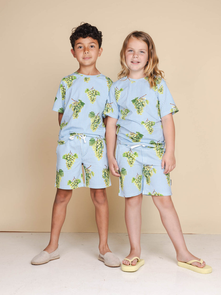 Grapes T-shirt en Shorts set Kids