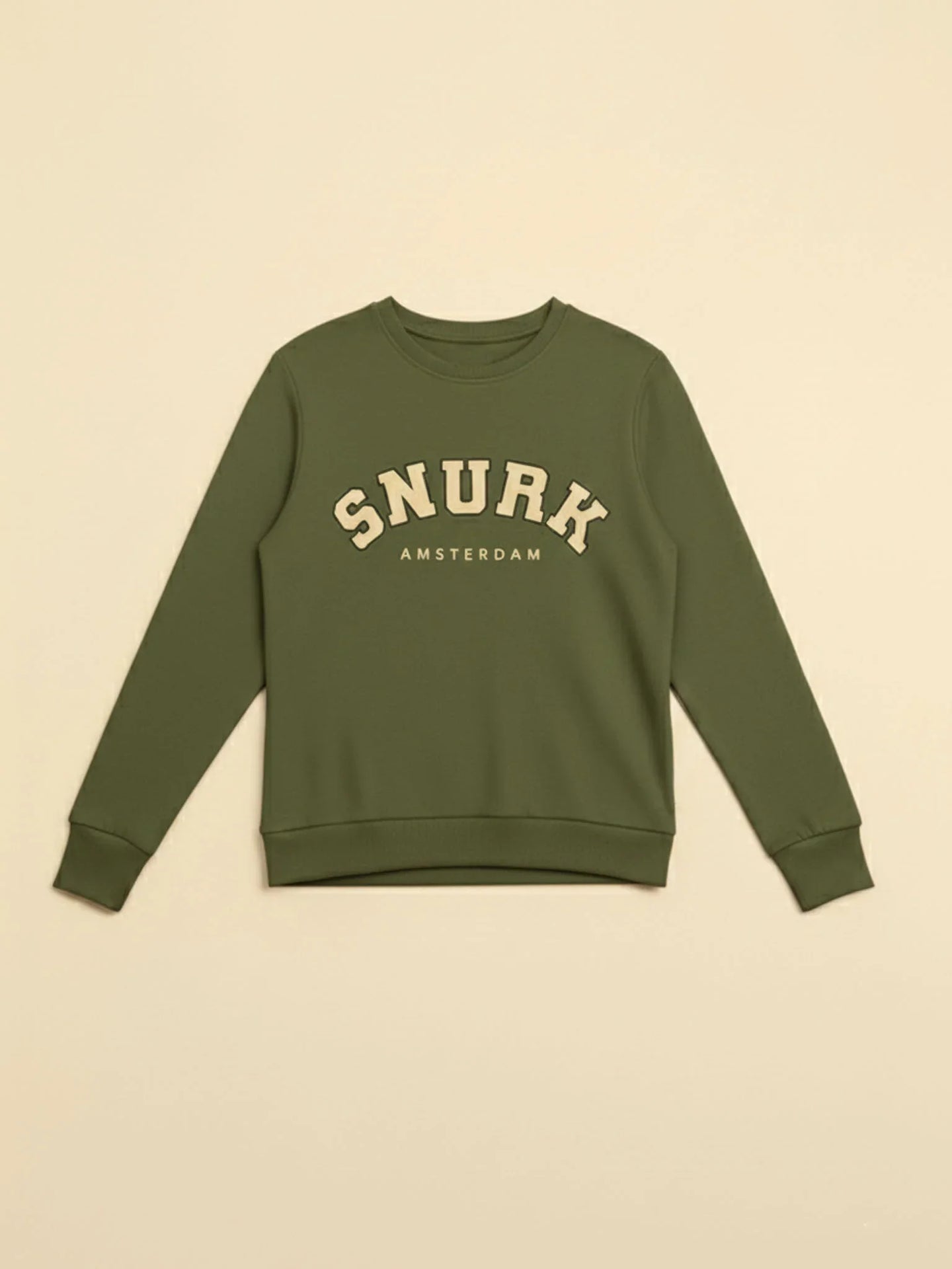 College Green Sweater Dames - SNURK