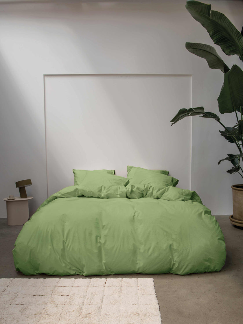 Grüner Bettbezug