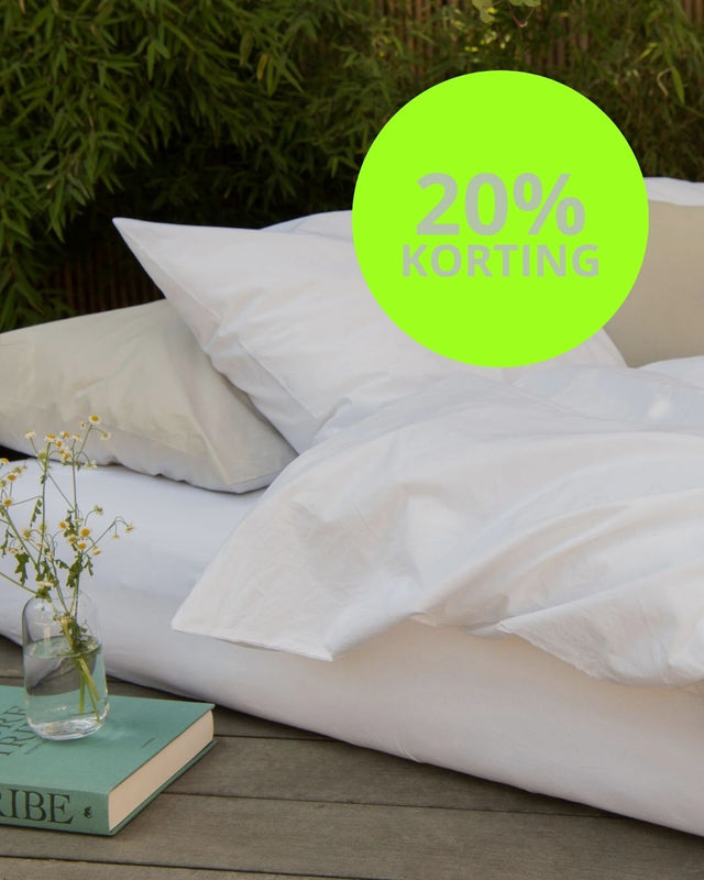 DEZE WEEK: 20% KORTING OP ALLE HOESLAKENS