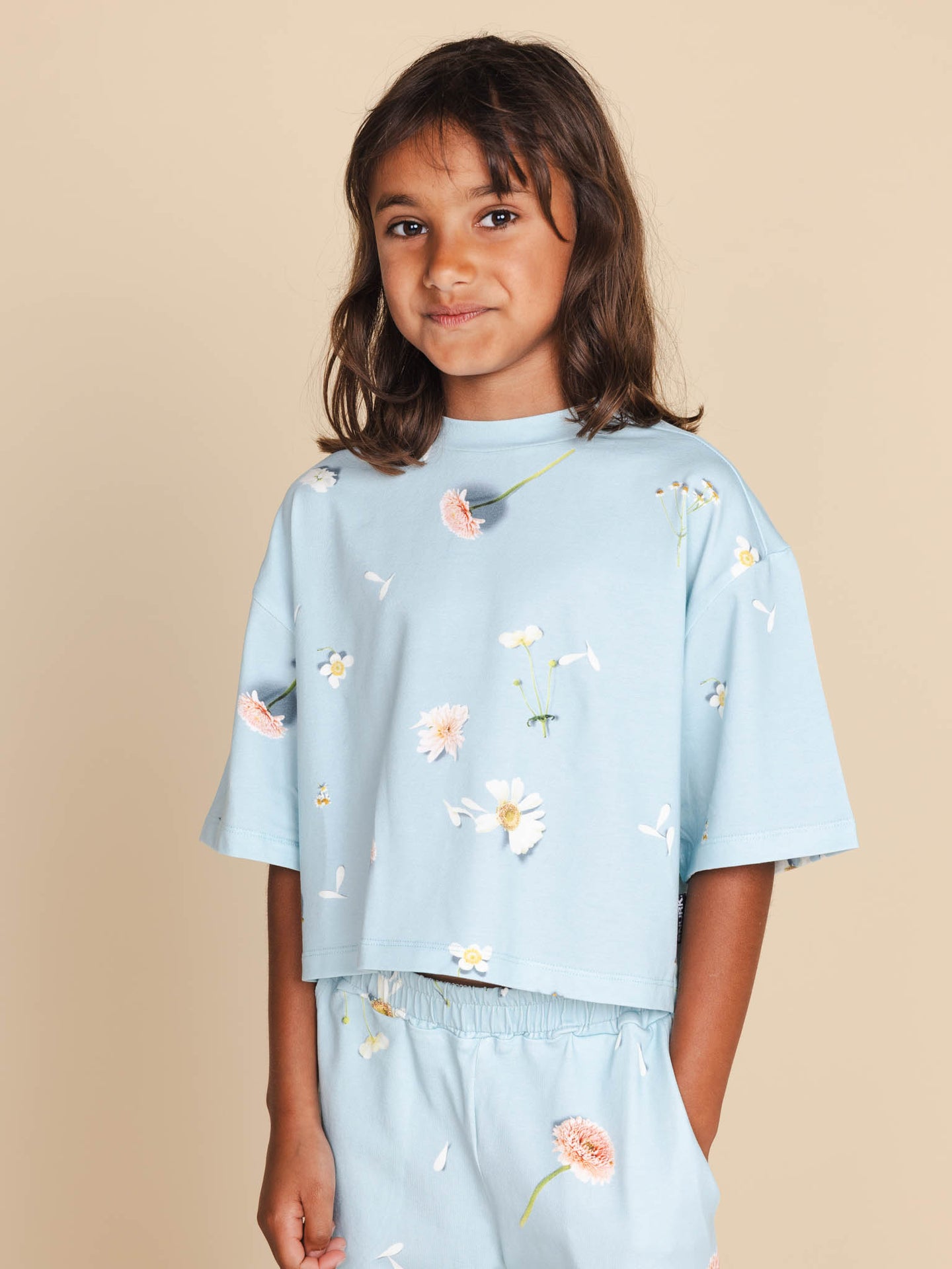 Hopeless Romantic Cropped T-Shirt Kids