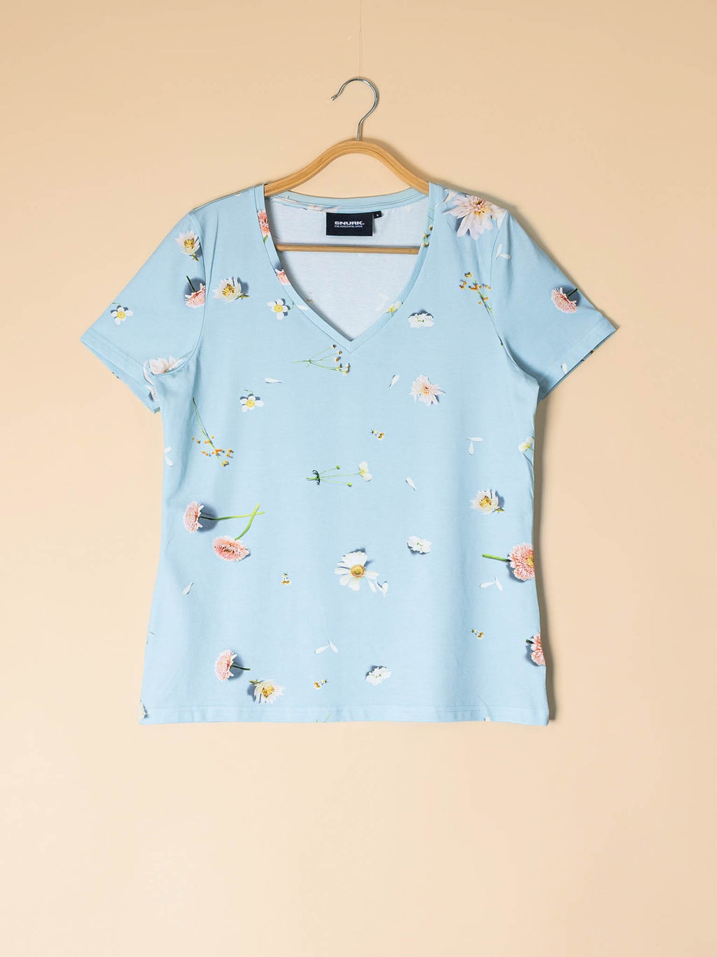 Hopeless Romantic V-neck T-shirt Dames - SNURK