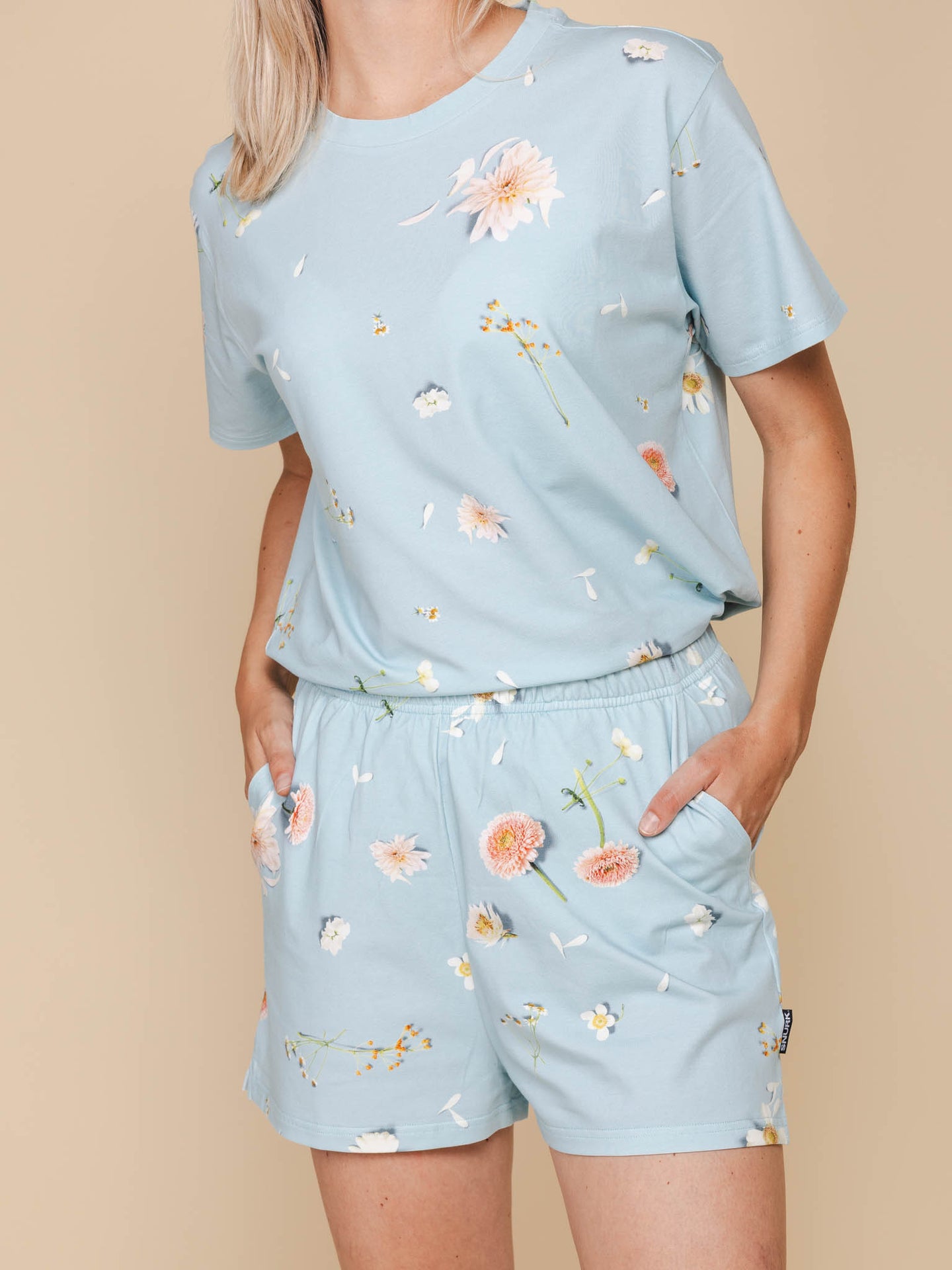 Hopeless Romantic T-shirt en Shorts set Dames - SNURK