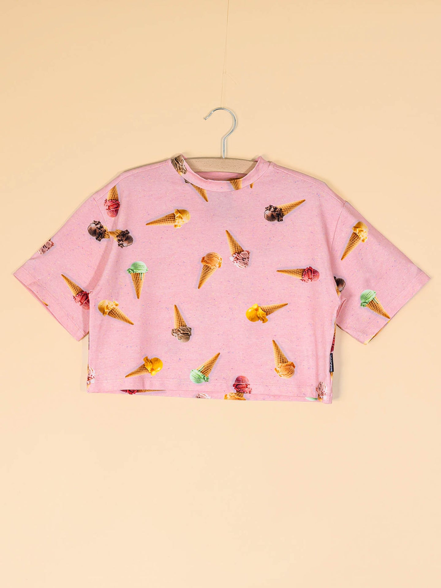 Ice Cream Cones Cropped T-Shirt Kids - SNURK