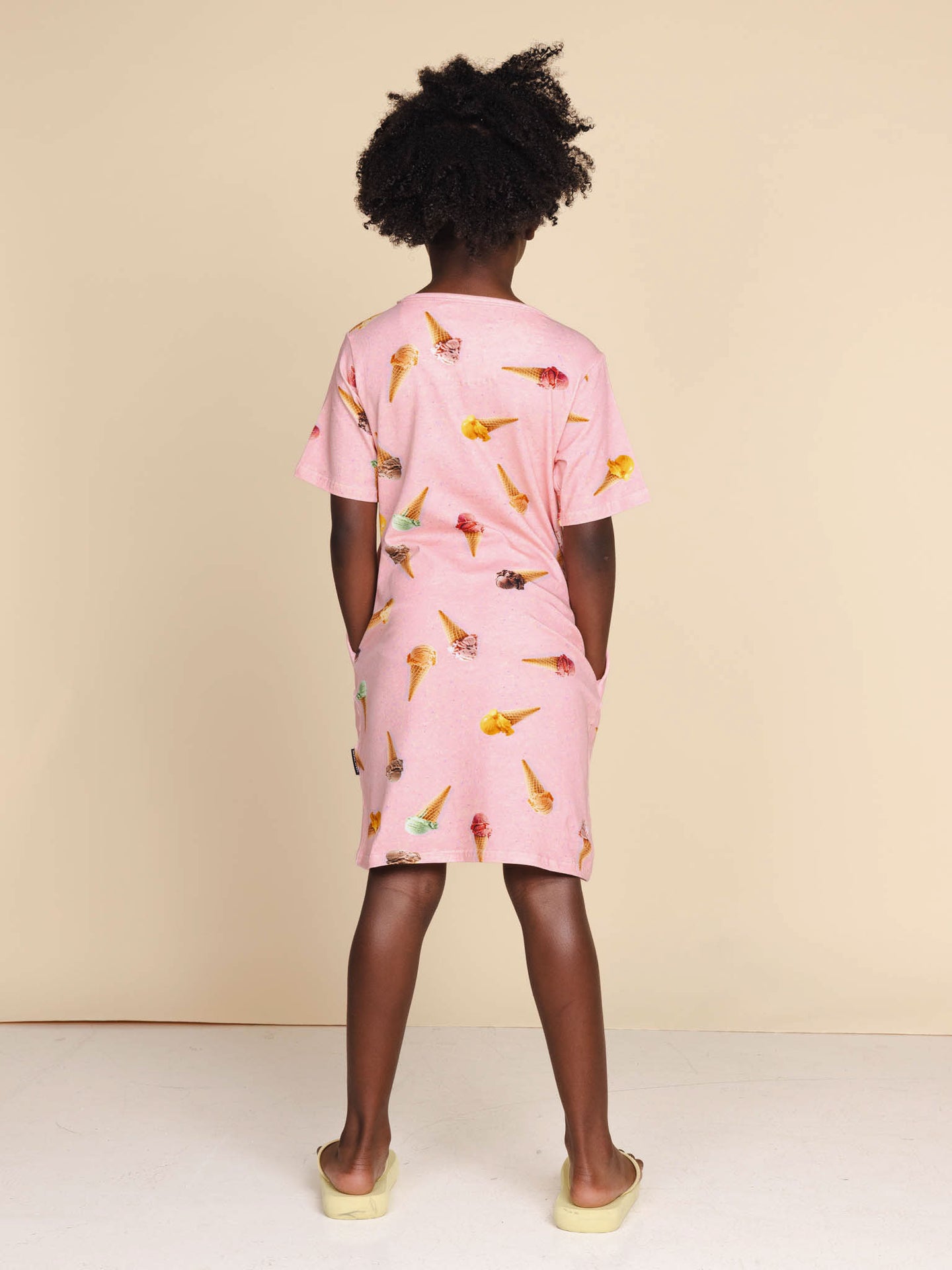 Ice Cream Cones T-shirt Dress Kids - SNURK
