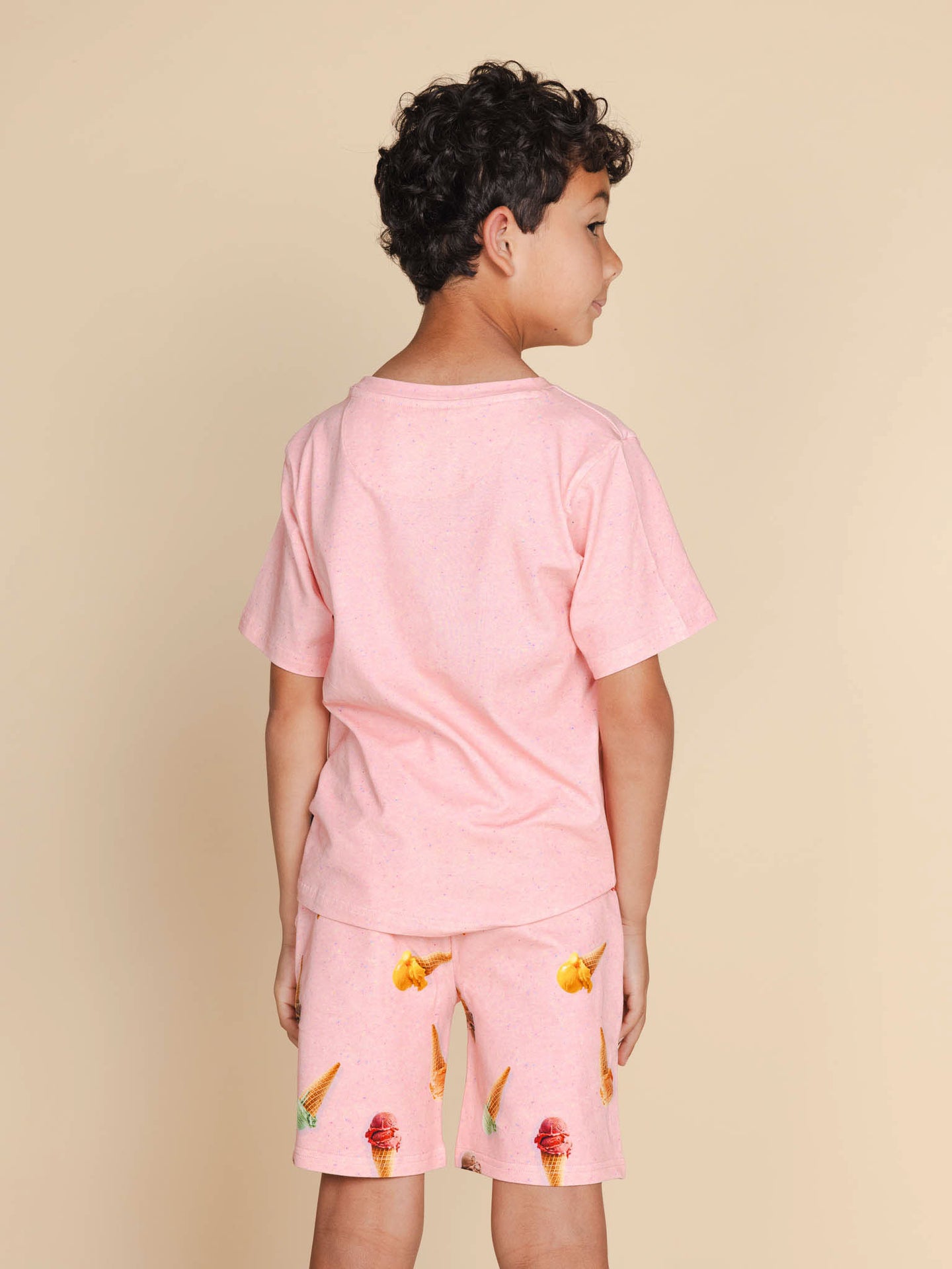 Ice Cream Cones T-shirt en Shorts set Kids - SNURK