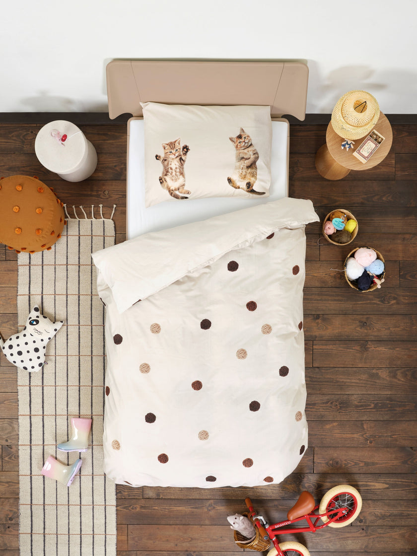 Kitten Friends duvet cover