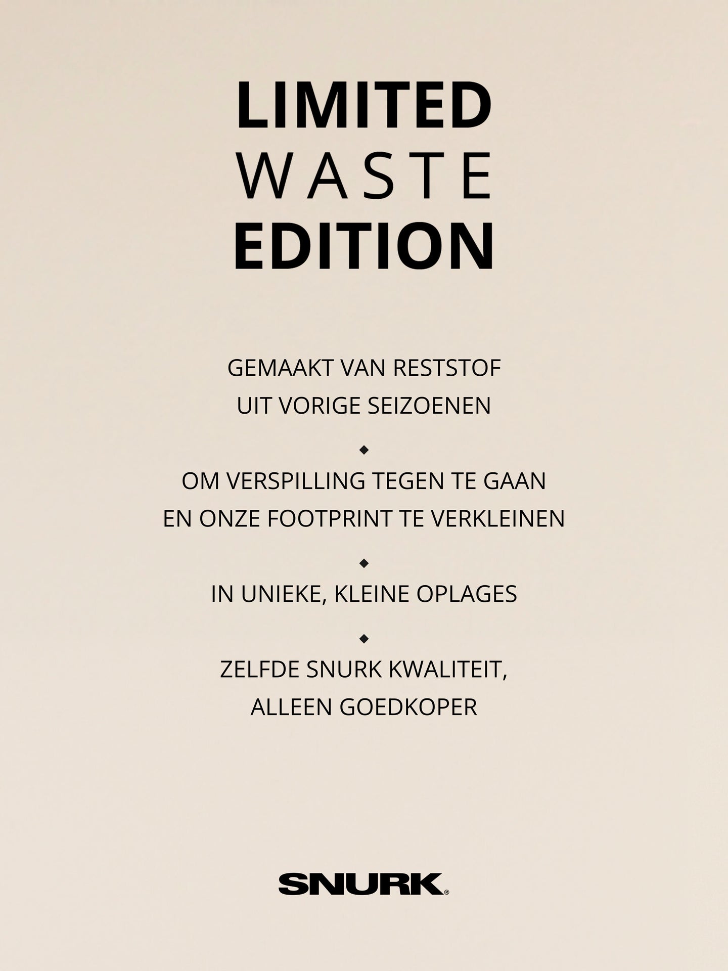 Limited Waste Edition