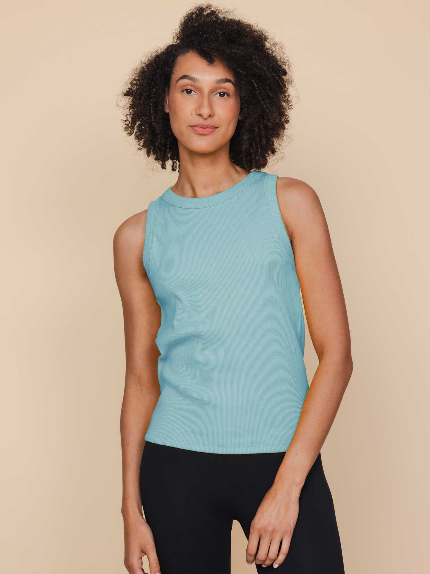 Light Blue Tanktop Dames