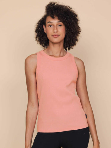 Peach Pink Tanktop Dames