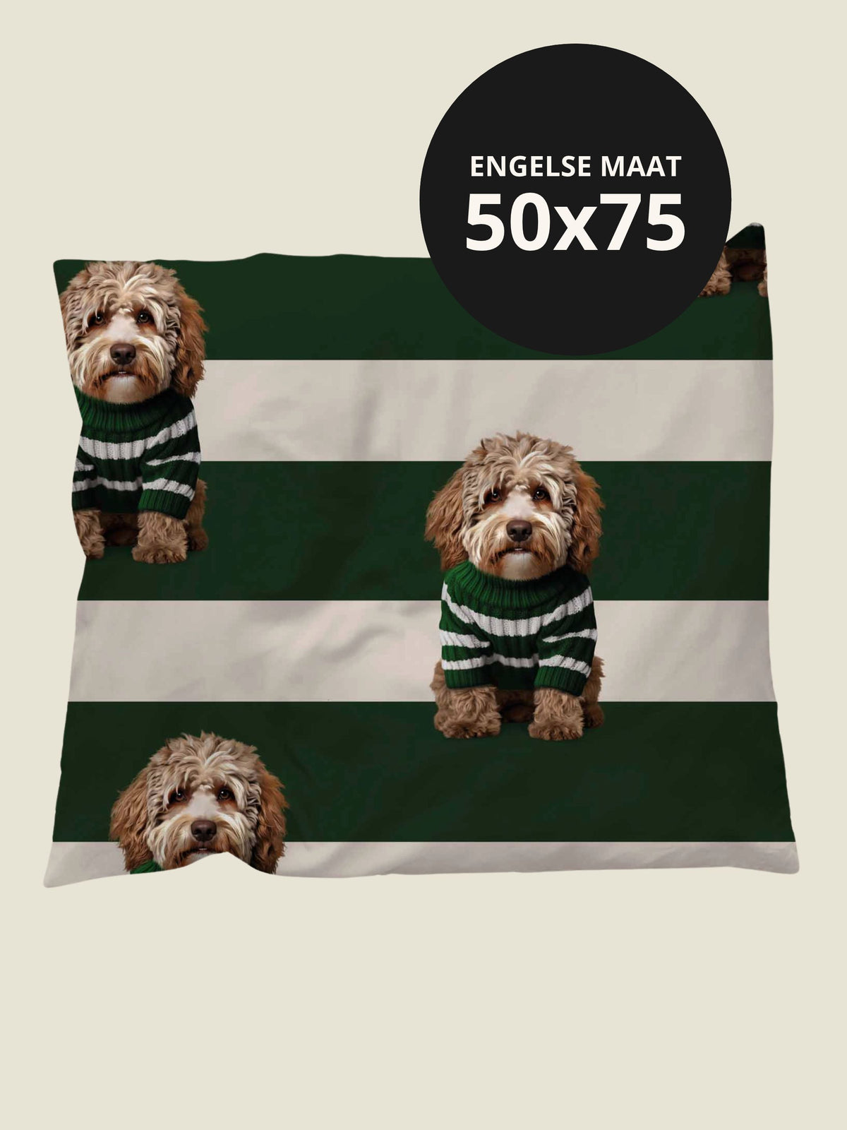 Labradoodle kussensloop
